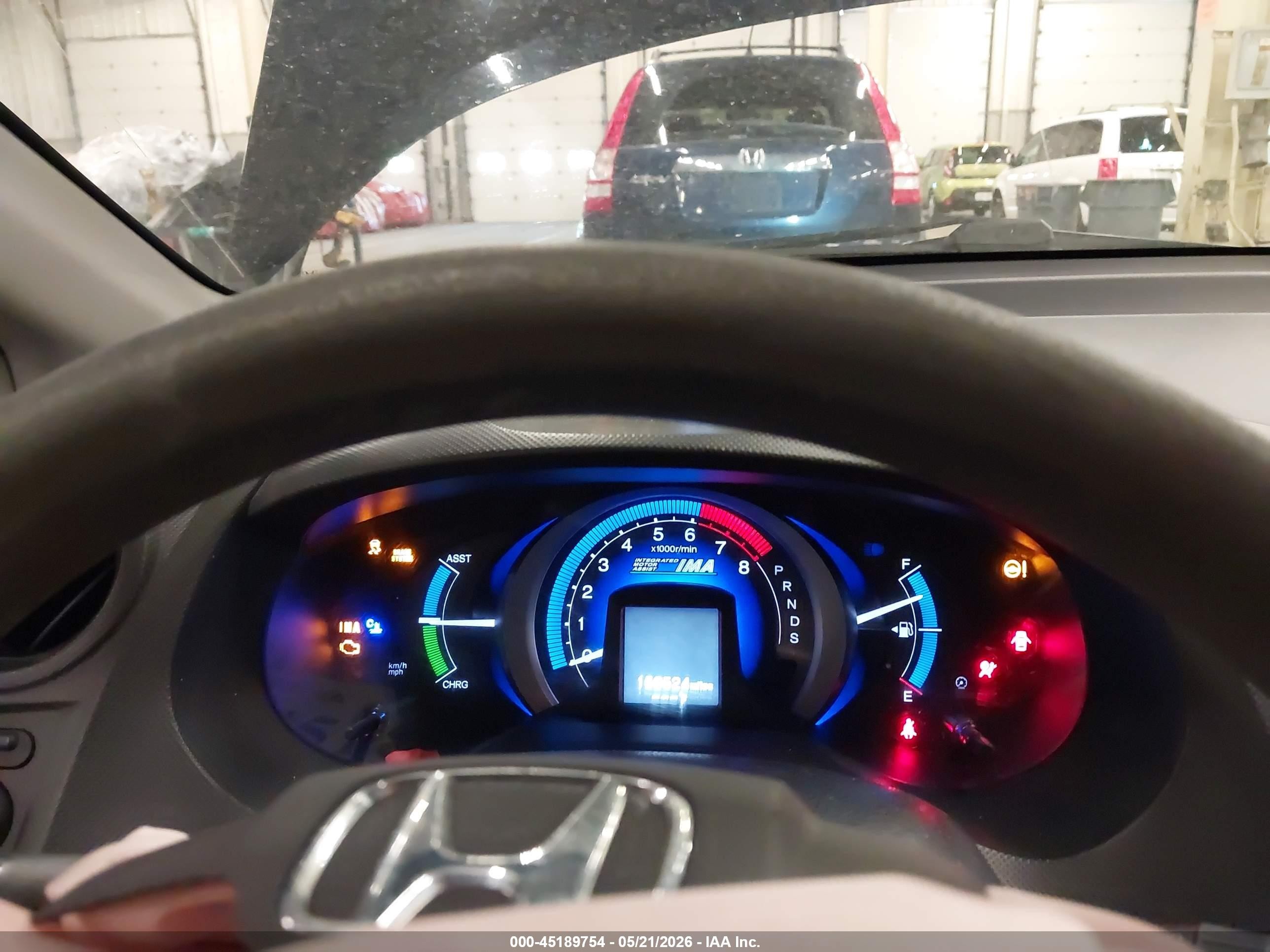 2010 Honda Insight Ex Black vin: JHMZE2H71AS039450