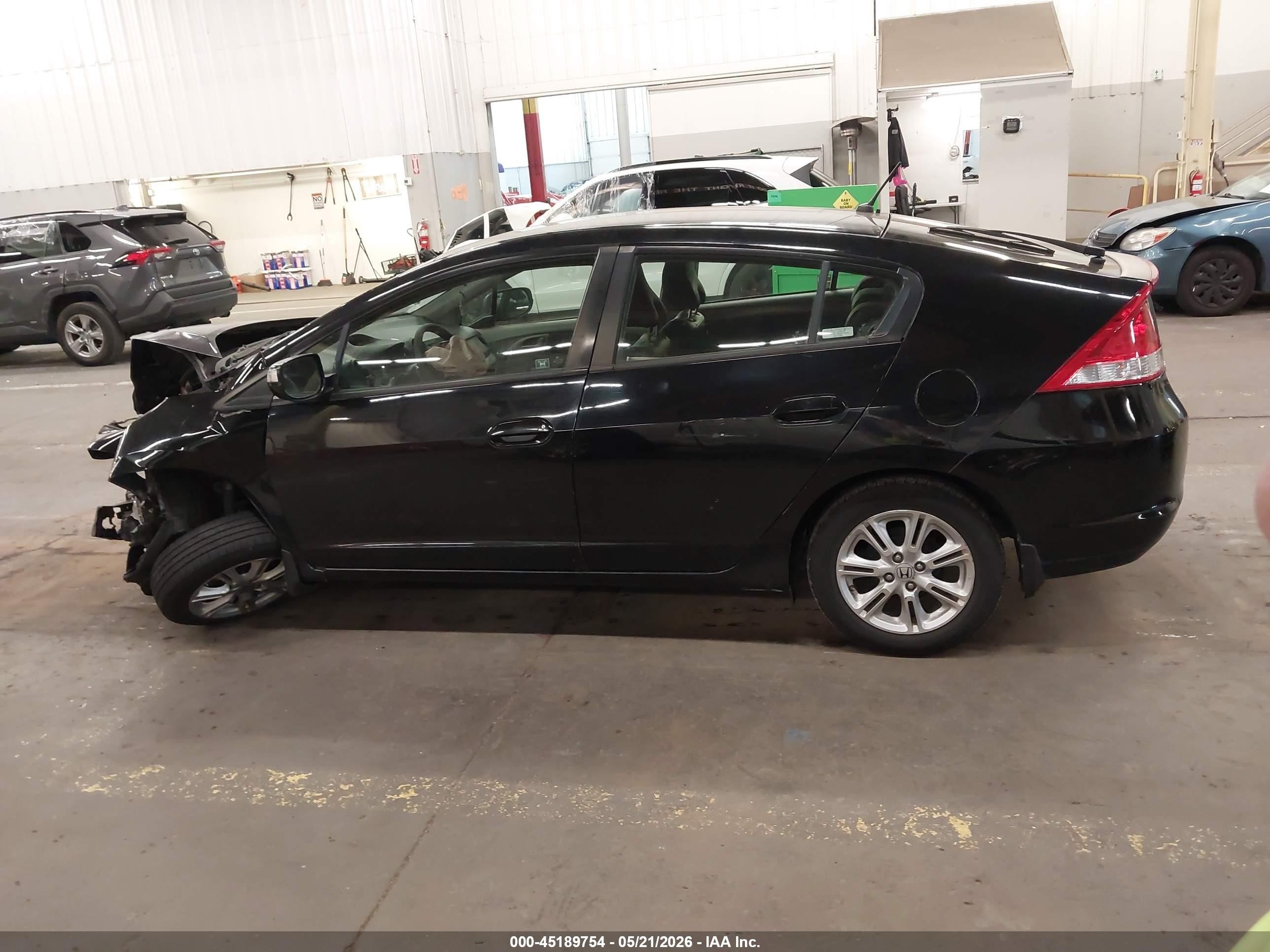 2010 Honda Insight Ex Black vin: JHMZE2H71AS039450