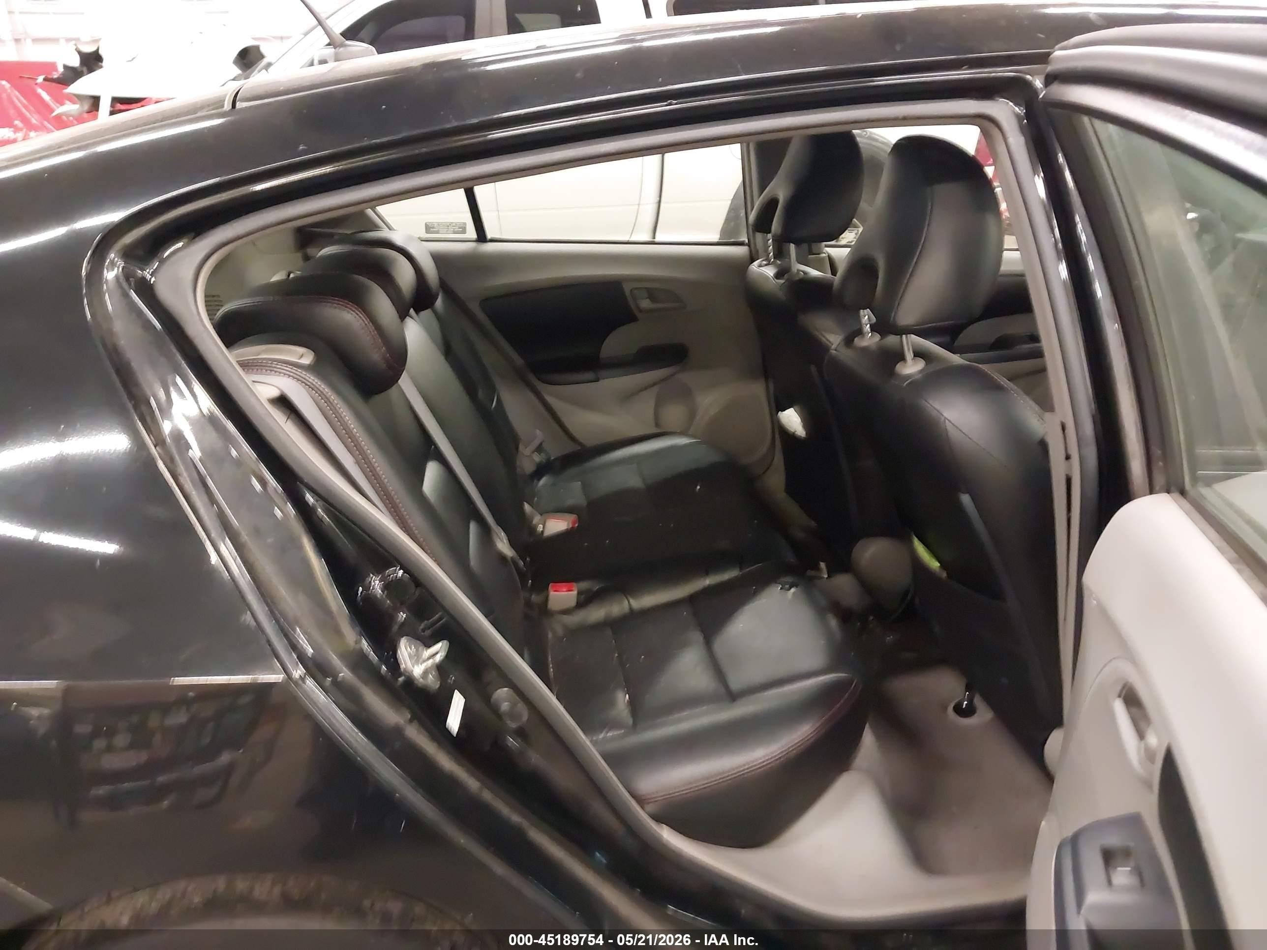 2010 Honda Insight Ex Black vin: JHMZE2H71AS039450