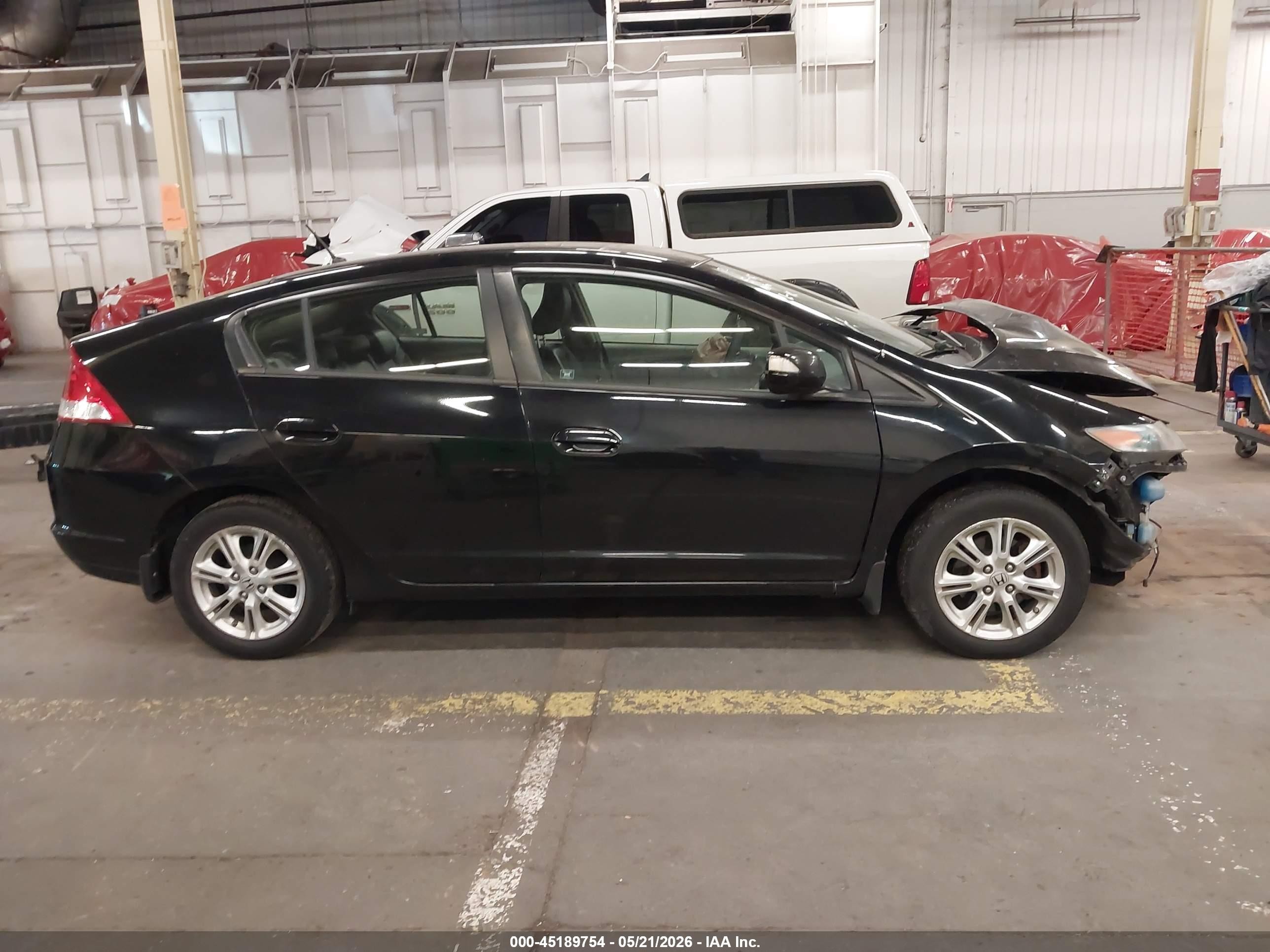 2010 Honda Insight Ex Black vin: JHMZE2H71AS039450
