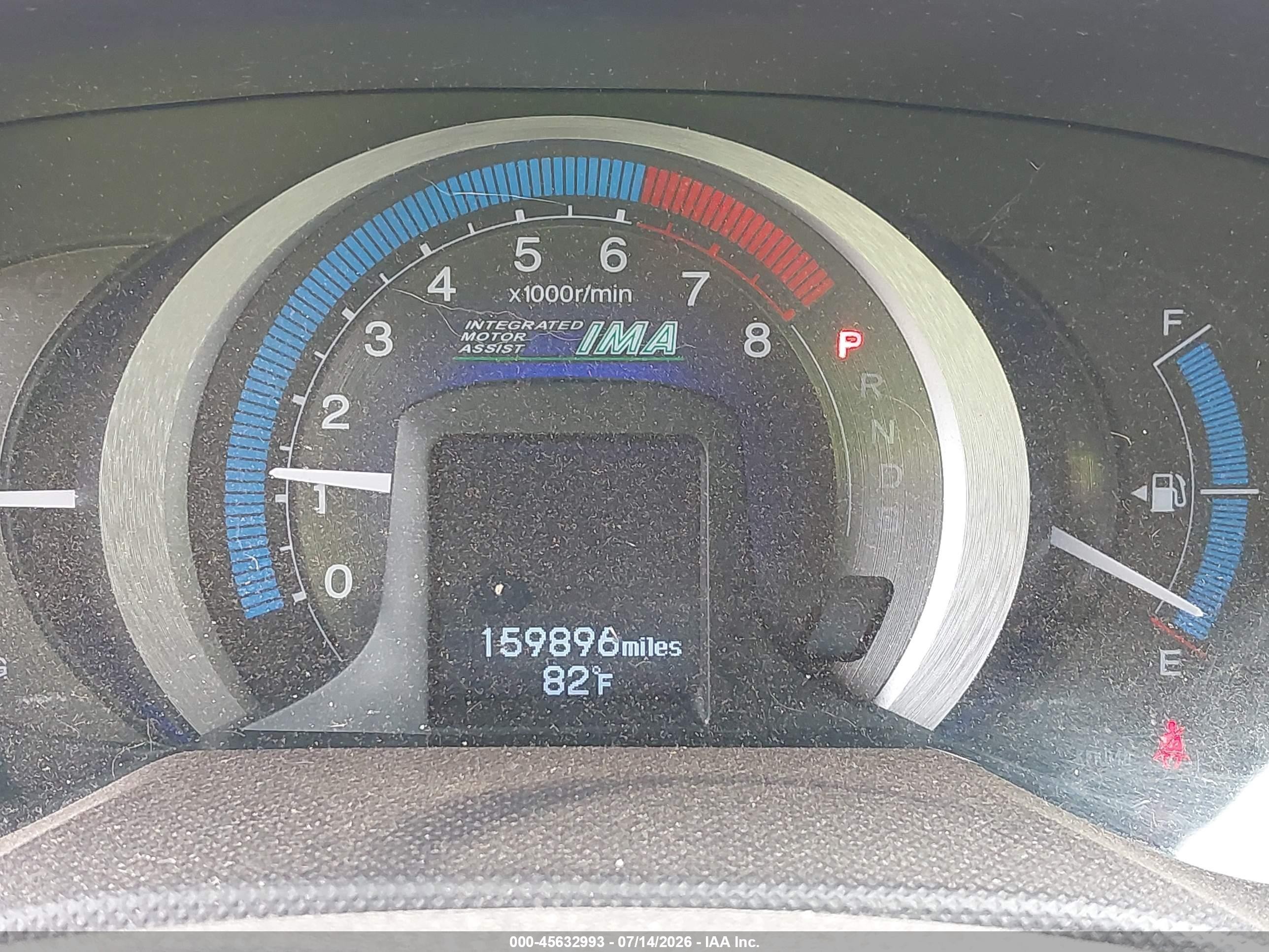 2010 Honda Insight Ex Silver vin: JHMZE2H71AS042042