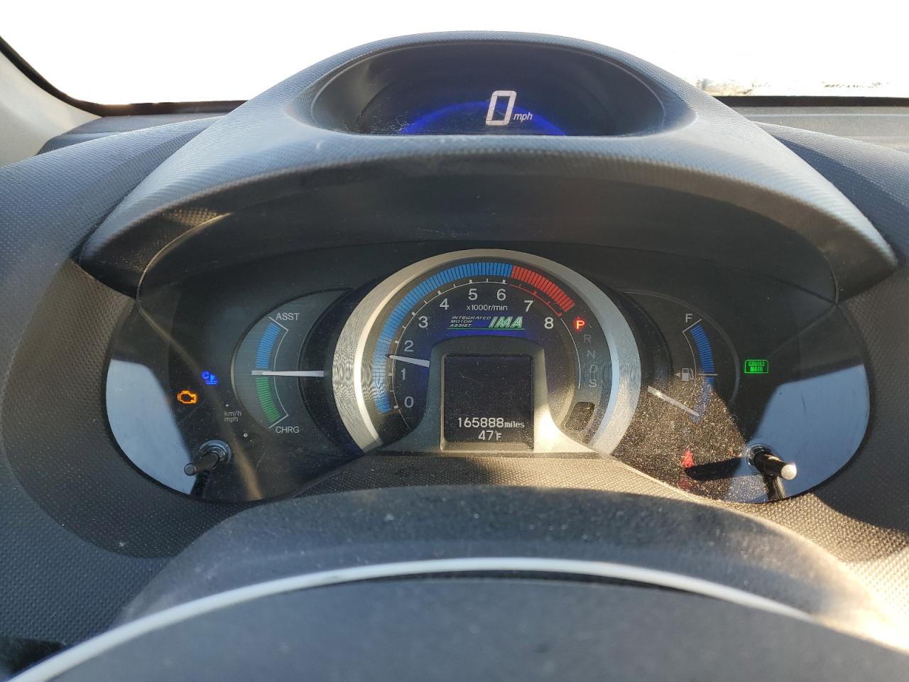 2011 Honda Insight Ex Silver vin: JHMZE2H71BS011732