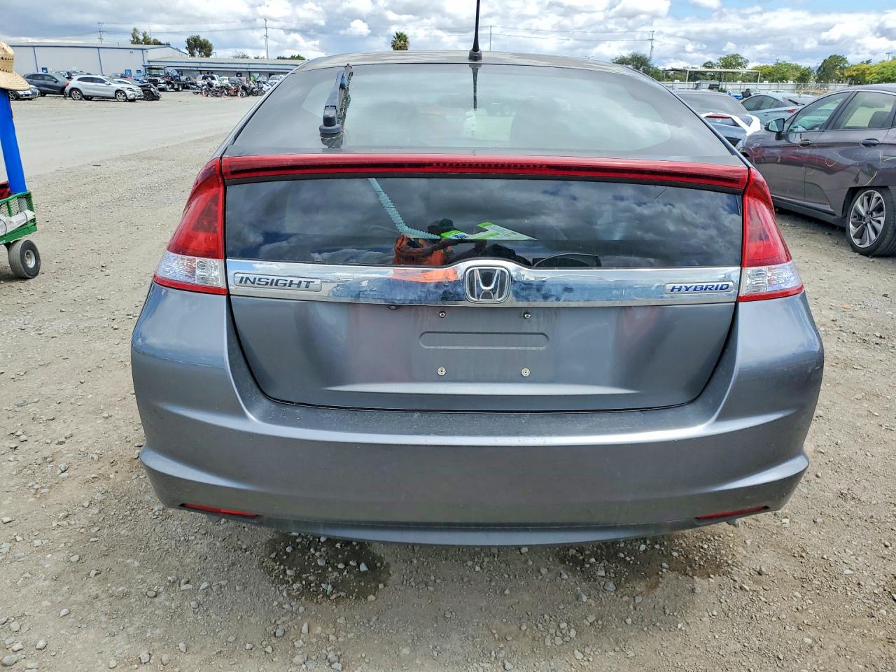 2012 Honda Insight Ex Gray vin: JHMZE2H71CS000523