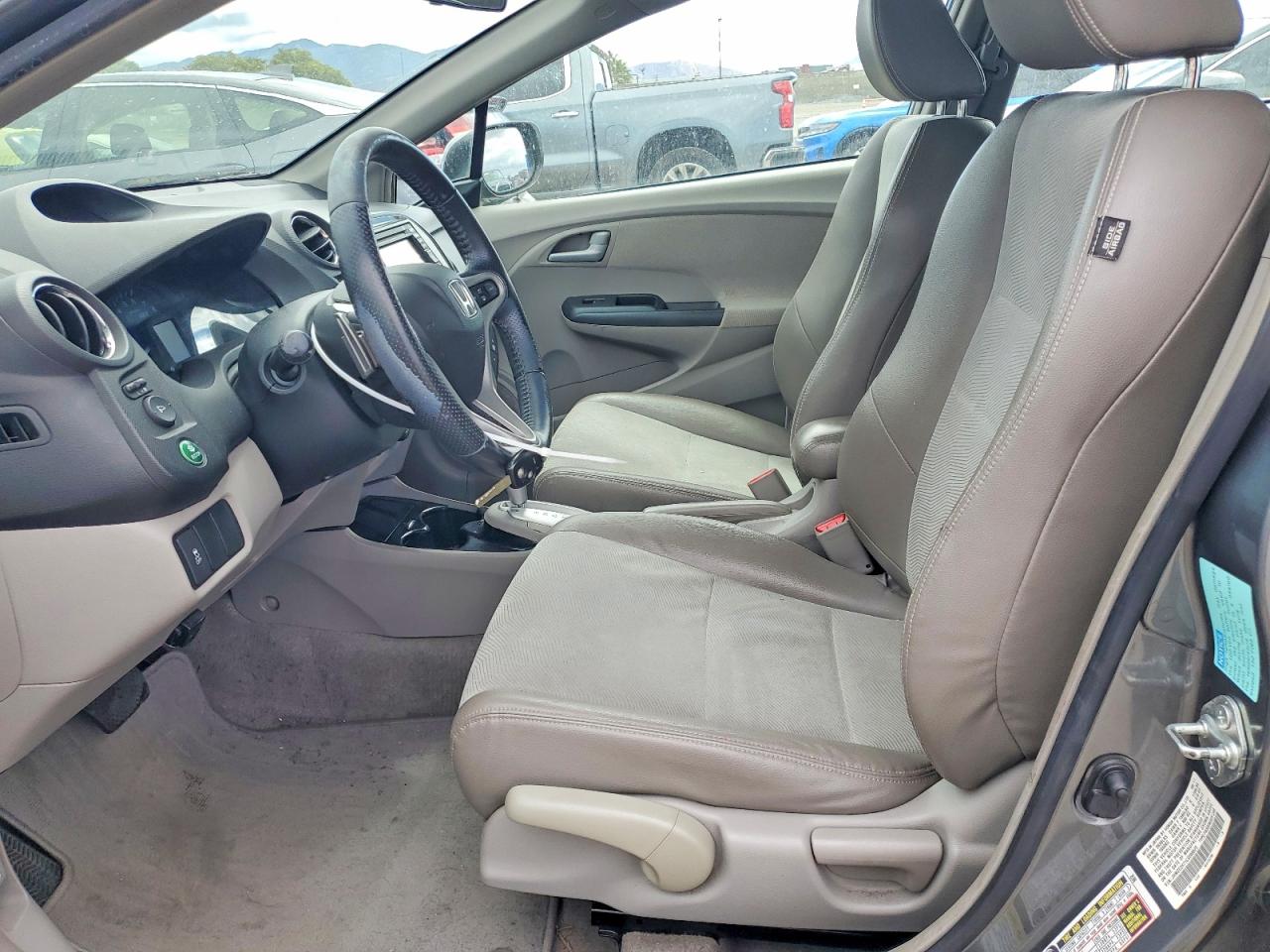 2012 Honda Insight Ex Gray vin: JHMZE2H71CS000523
