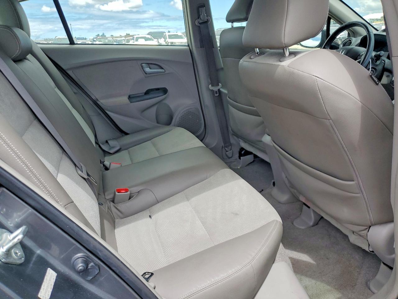 2012 Honda Insight Ex Gray vin: JHMZE2H71CS000523