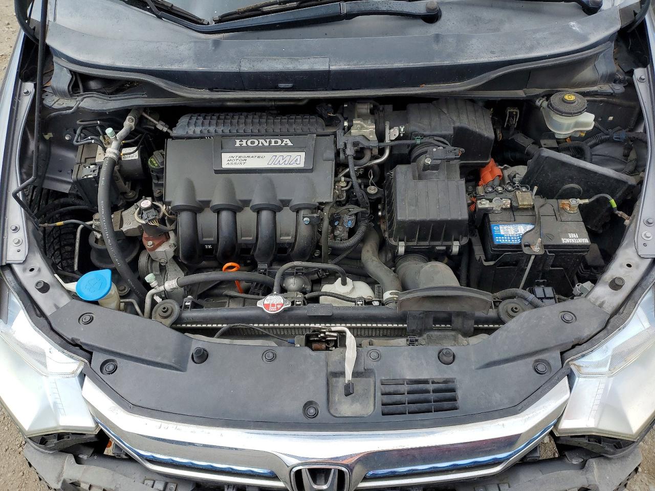 2012 Honda Insight Ex Gray vin: JHMZE2H71CS000523