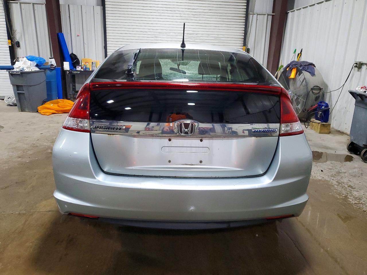 2013 Honda Insight Ex Silver vin: JHMZE2H71DS004329
