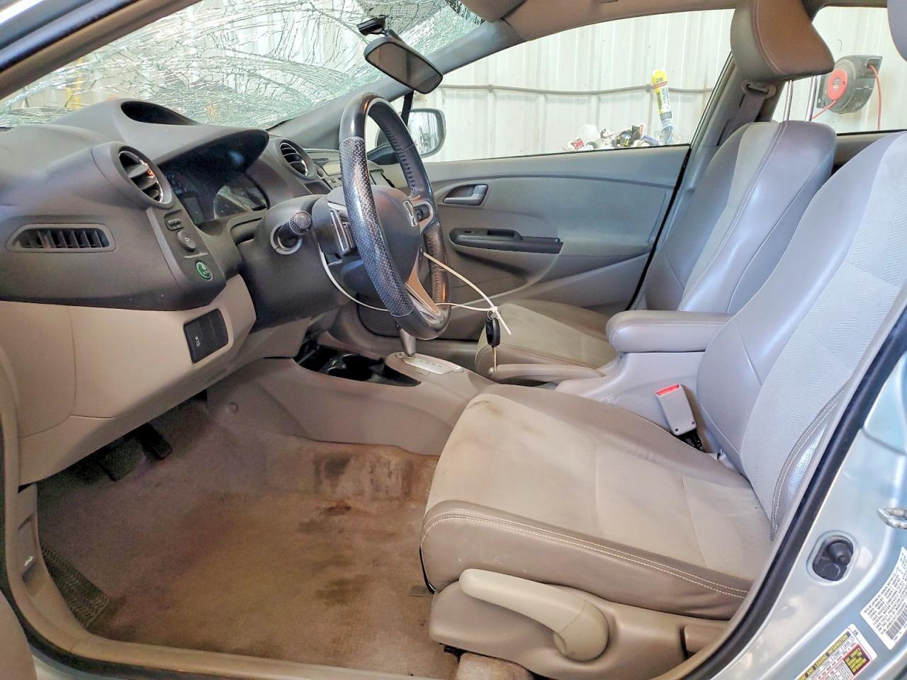 2013 Honda Insight Ex Silver vin: JHMZE2H71DS004329