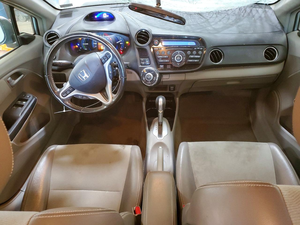2013 Honda Insight Ex Silver vin: JHMZE2H71DS004329