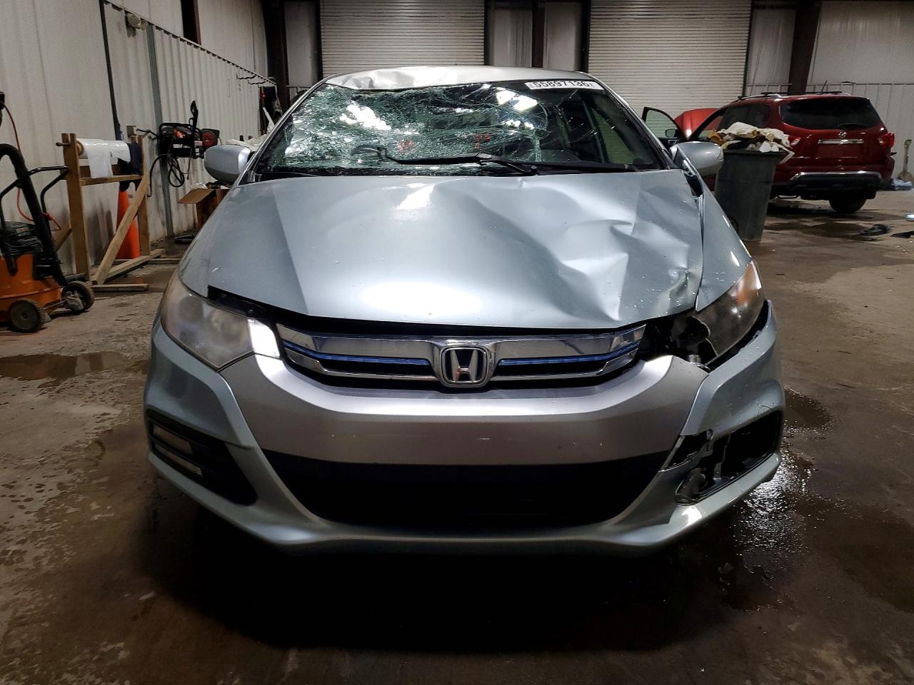 2013 Honda Insight Ex Silver vin: JHMZE2H71DS004329