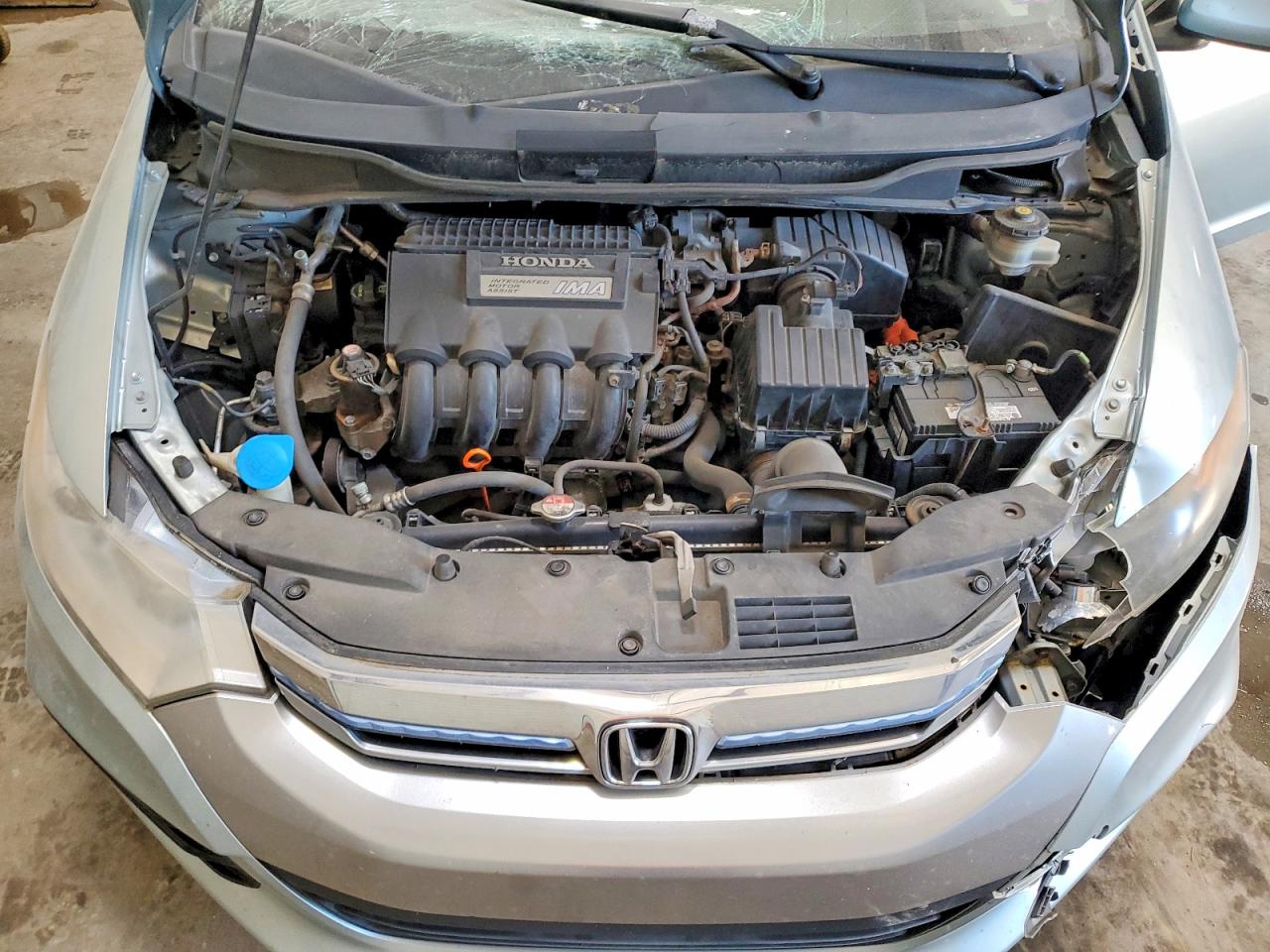 2013 Honda Insight Ex Silver vin: JHMZE2H71DS004329