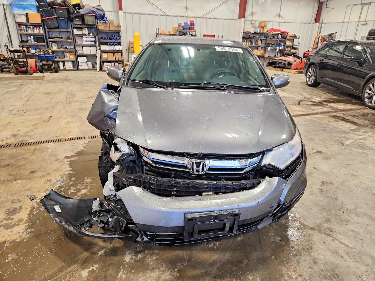 2013 Honda Insight Ex Gray vin: JHMZE2H71DS004900