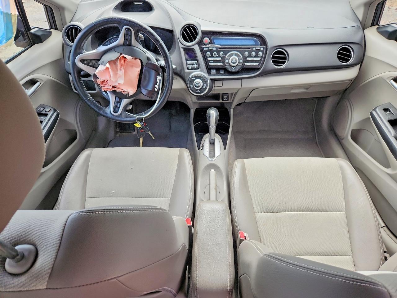 2013 Honda Insight Ex Gray vin: JHMZE2H71DS004900