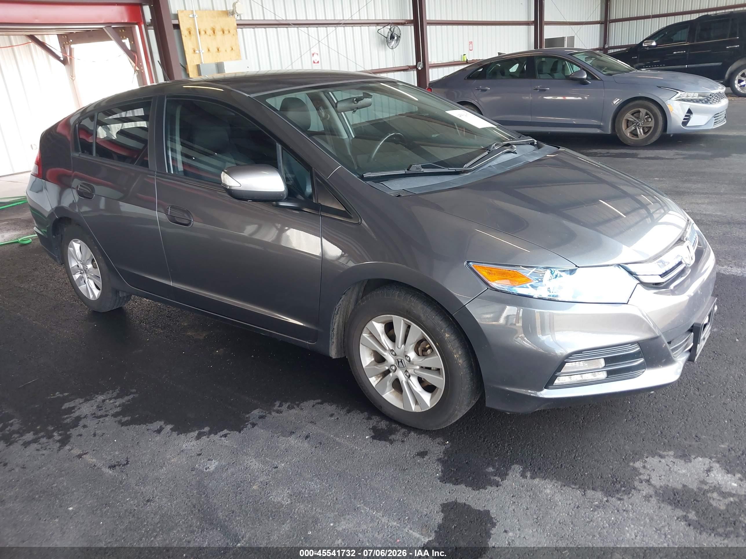 2013 Honda Insight Ex Gray vin: JHMZE2H71DS006436