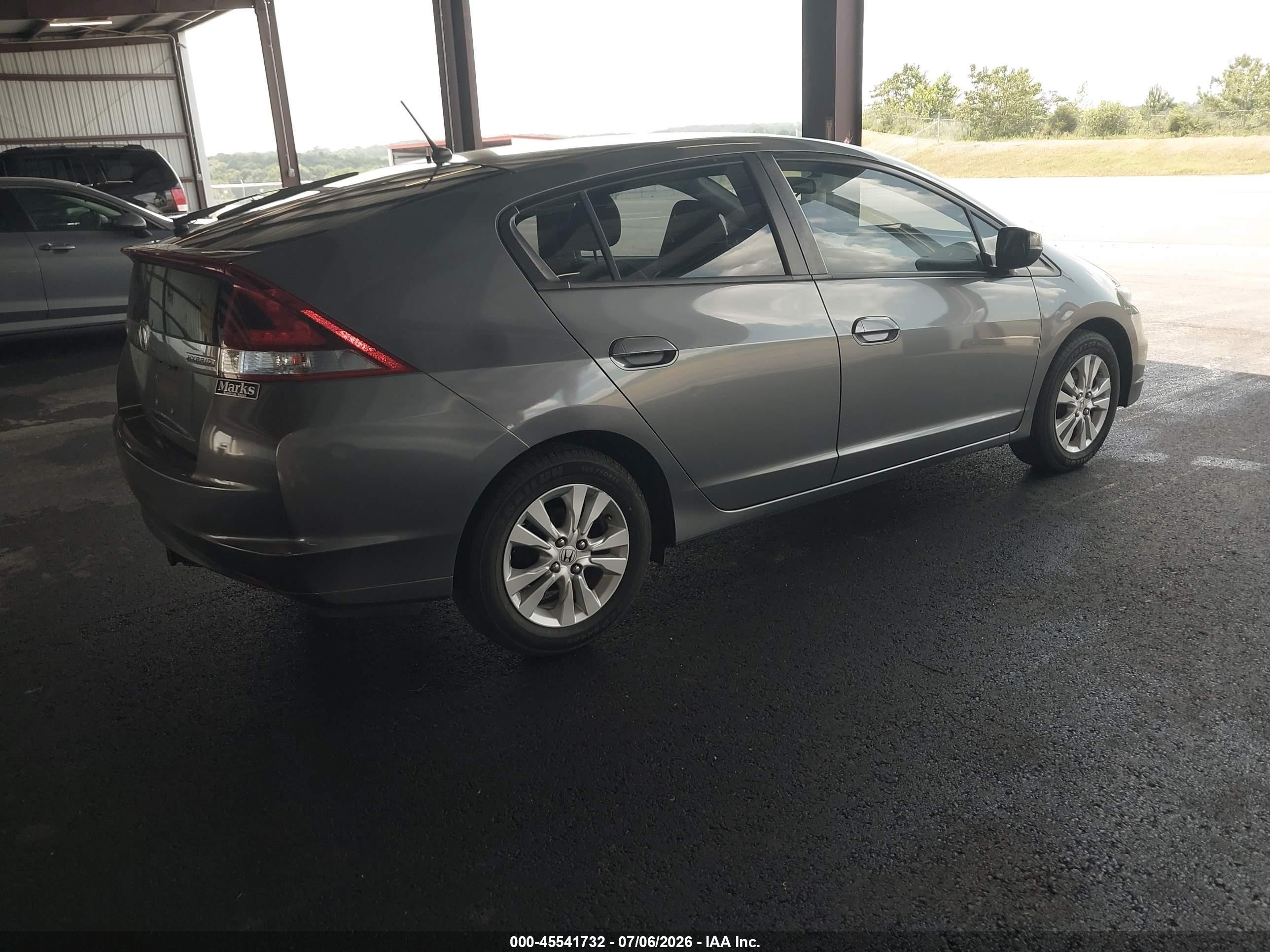 2013 Honda Insight Ex Gray vin: JHMZE2H71DS006436