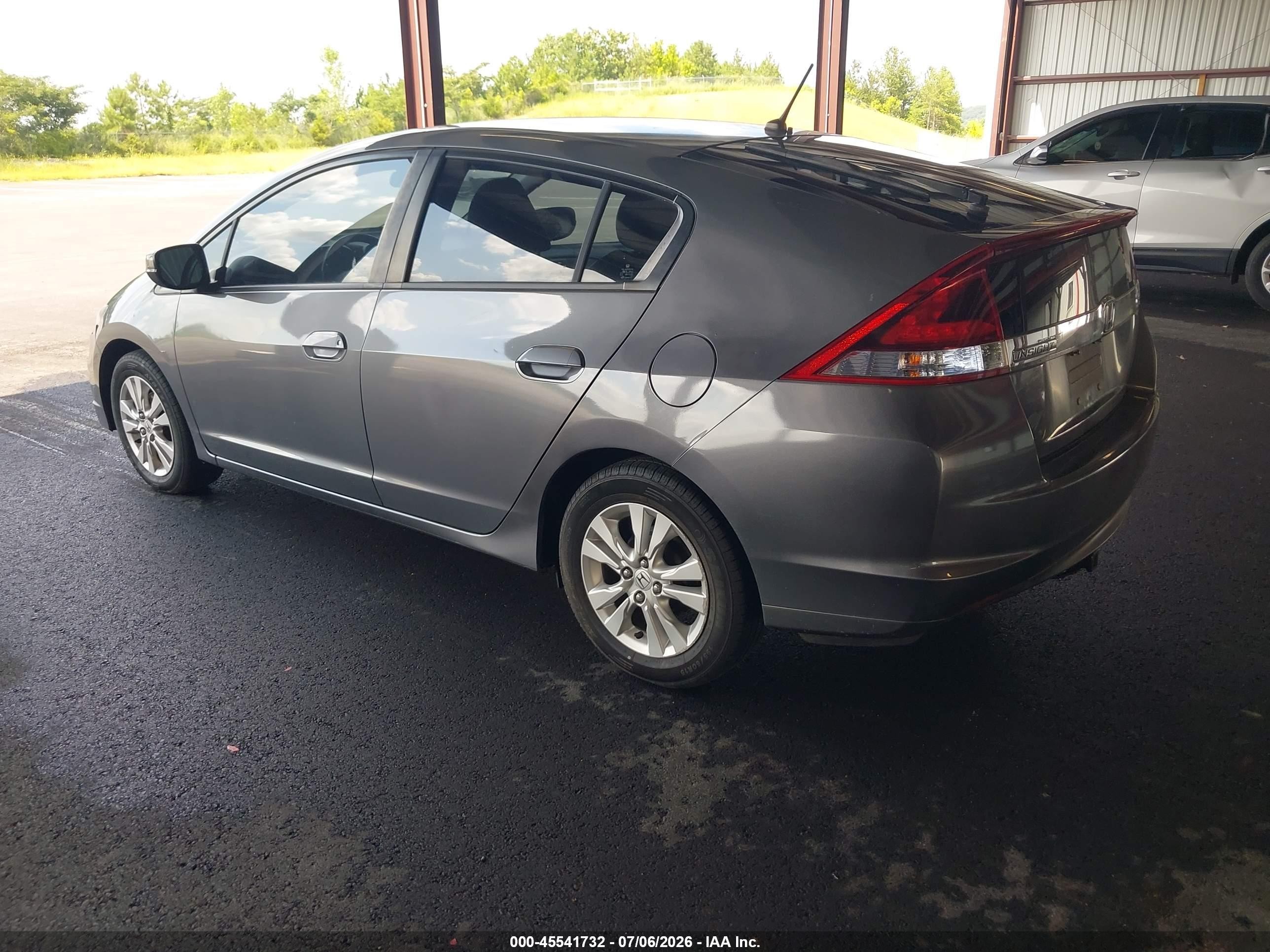 2013 Honda Insight Ex Gray vin: JHMZE2H71DS006436