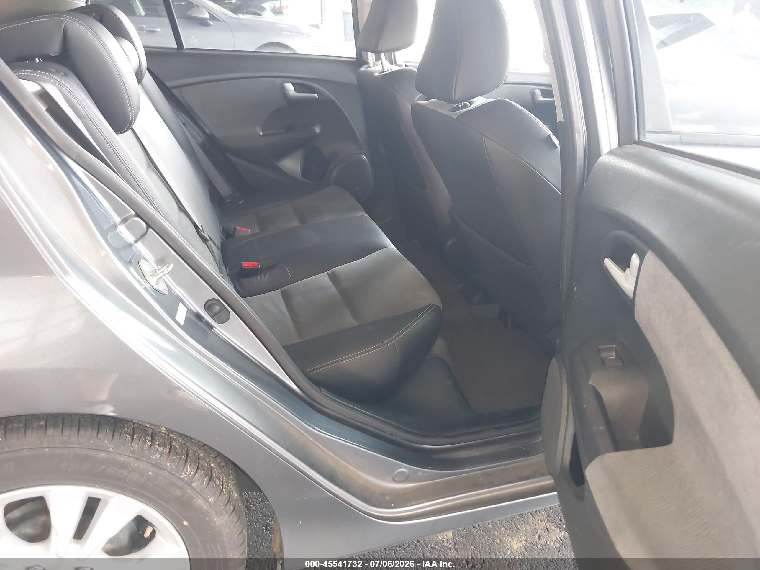 2013 Honda Insight Ex Gray vin: JHMZE2H71DS006436
