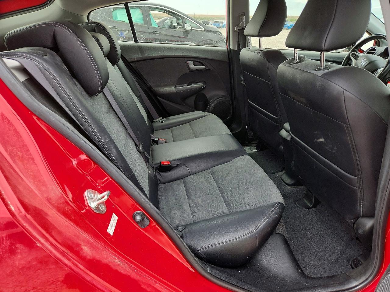 2014 Honda Insight Ex Red vin: JHMZE2H71ES002128