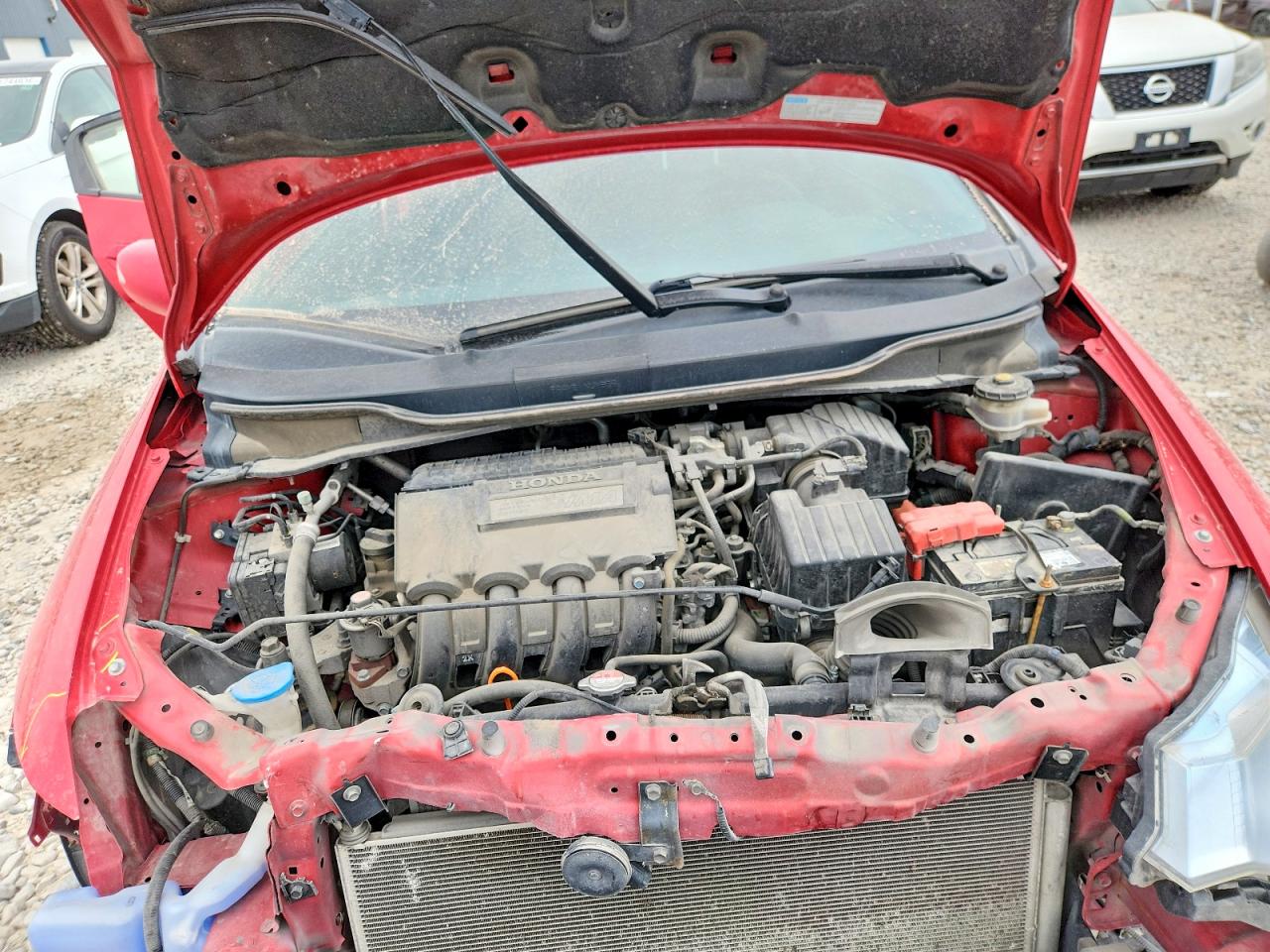 2014 Honda Insight Ex Red vin: JHMZE2H71ES002128