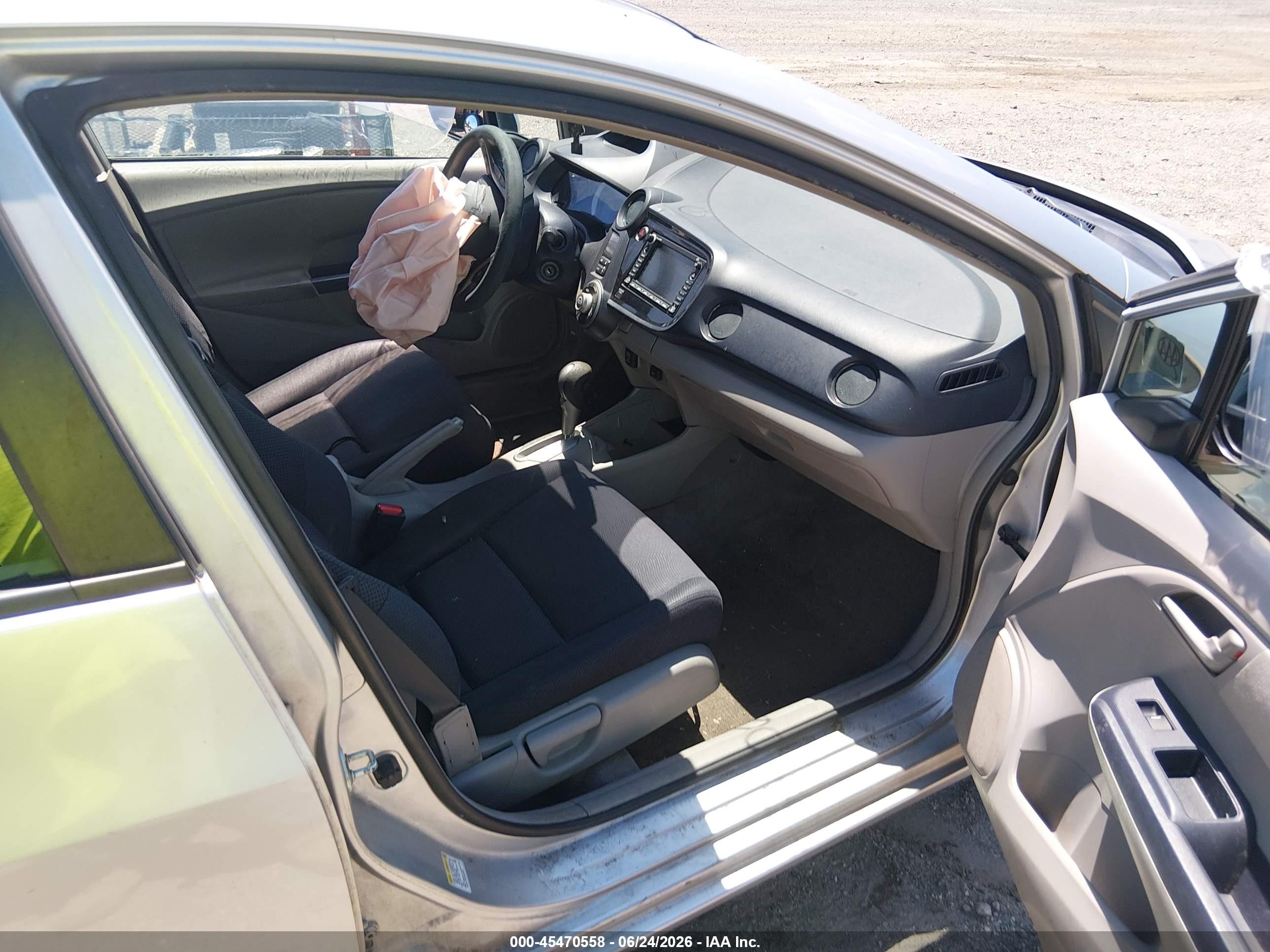 2010 Honda Insight Ex Серебряный vin: JHMZE2H72AS003721