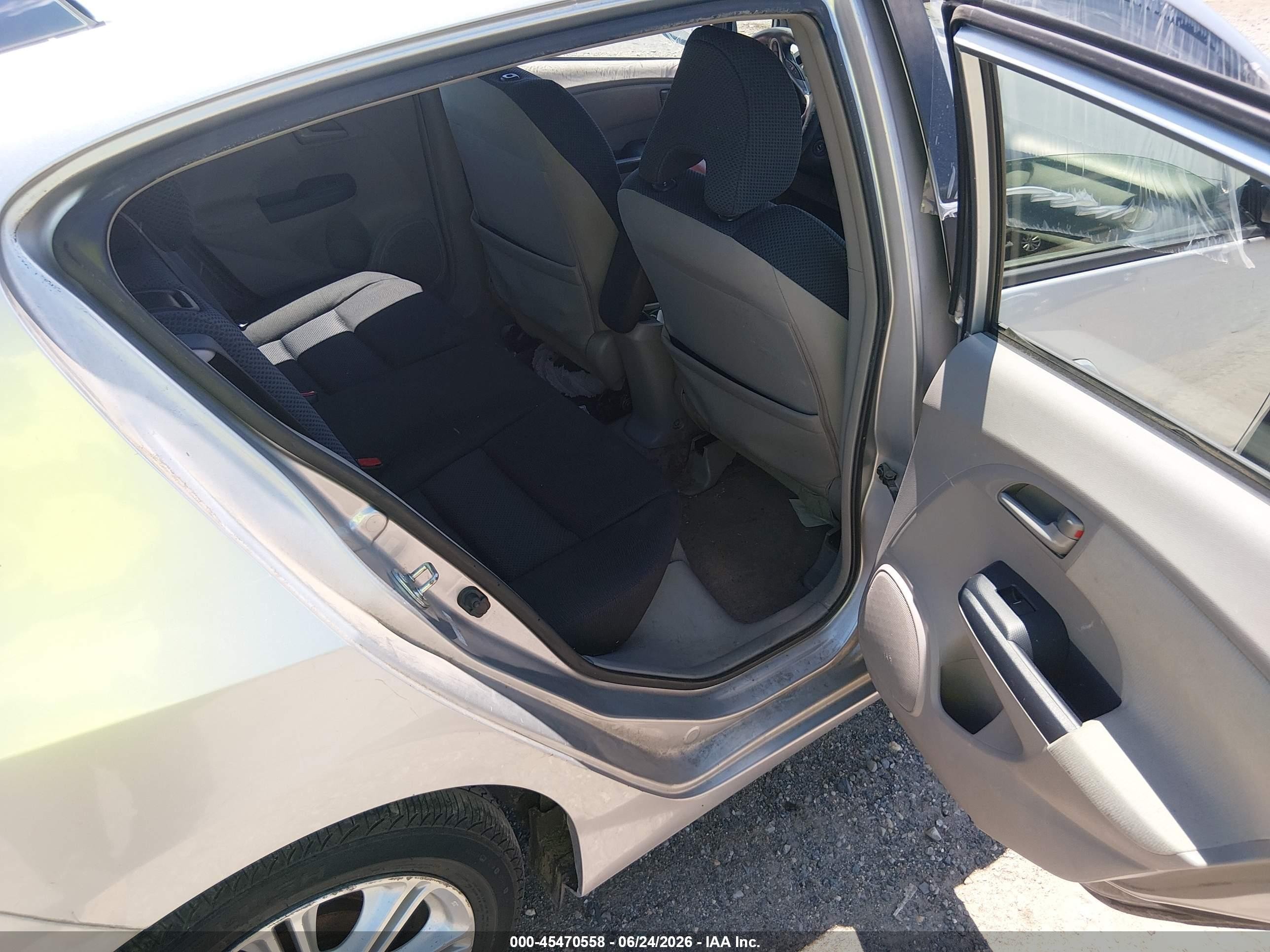 2010 Honda Insight Ex Серебряный vin: JHMZE2H72AS003721