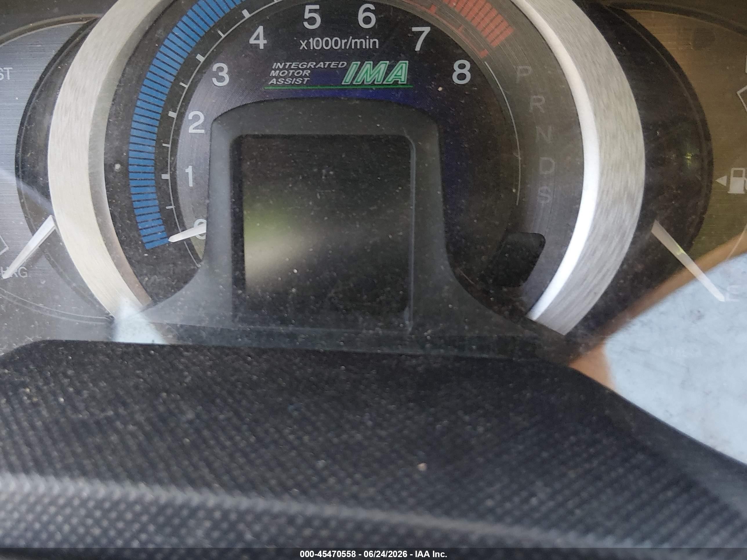 2010 Honda Insight Ex Серебряный vin: JHMZE2H72AS003721