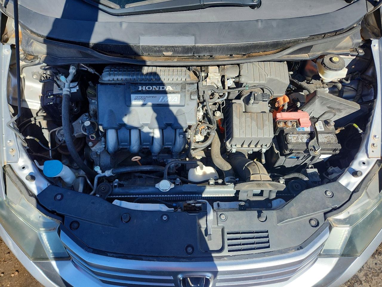 2010 Honda Insight Ex Silver vin: JHMZE2H72AS006683