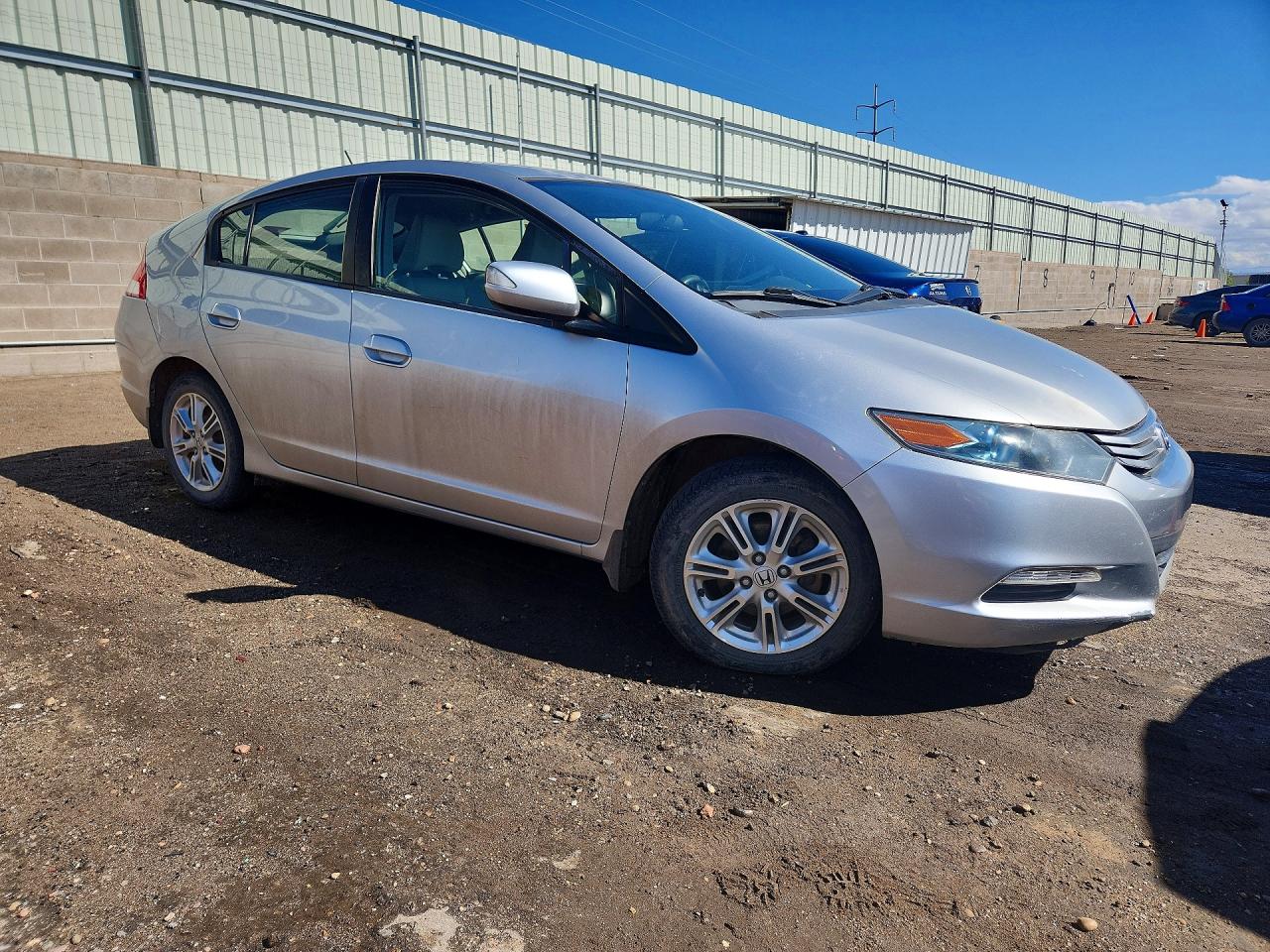 2010 Honda Insight Ex Silver vin: JHMZE2H72AS006683