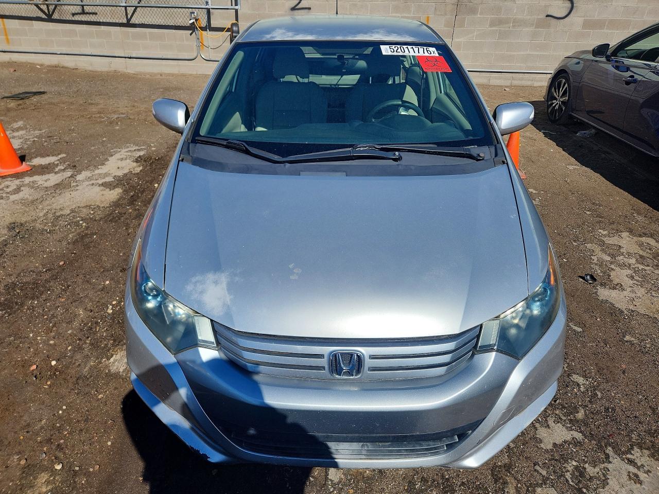 2010 Honda Insight Ex Silver vin: JHMZE2H72AS006683