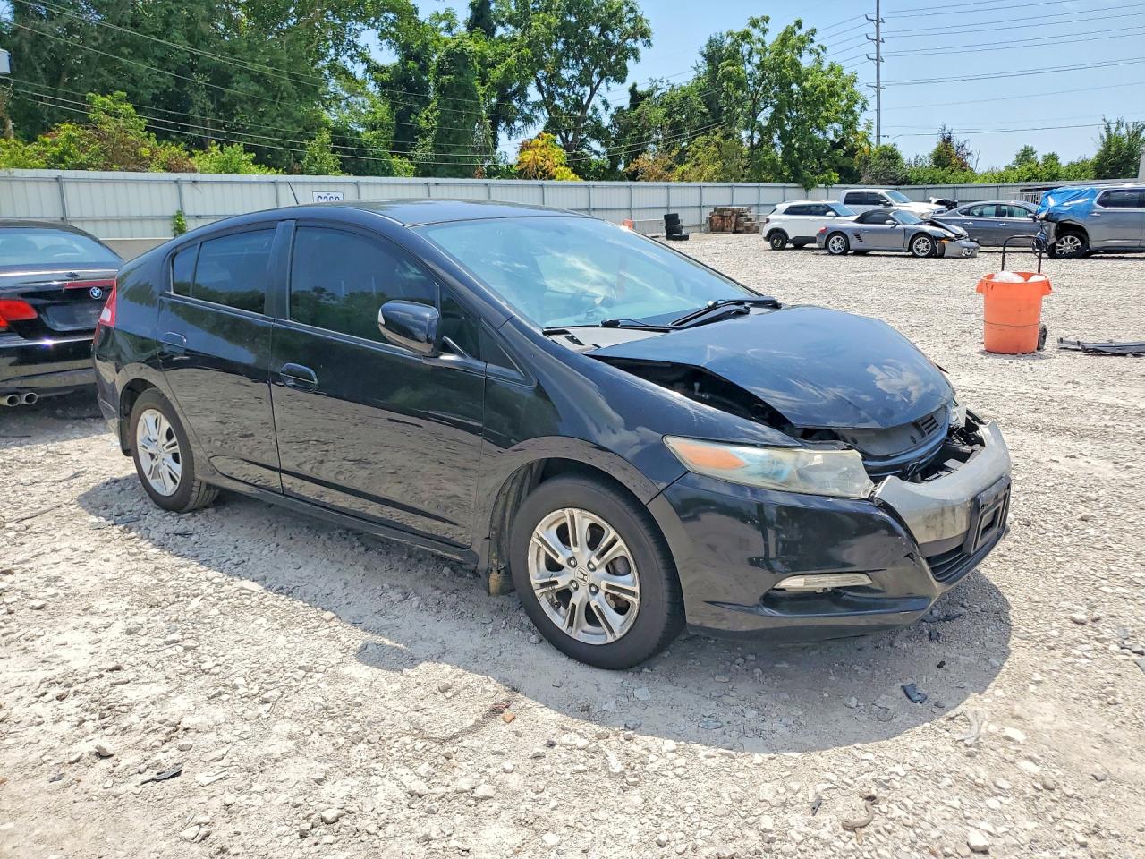 2010 Honda Insight Ex Black vin: JHMZE2H72AS023600