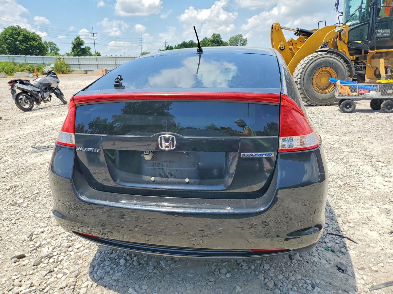2010 Honda Insight Ex Black vin: JHMZE2H72AS023600