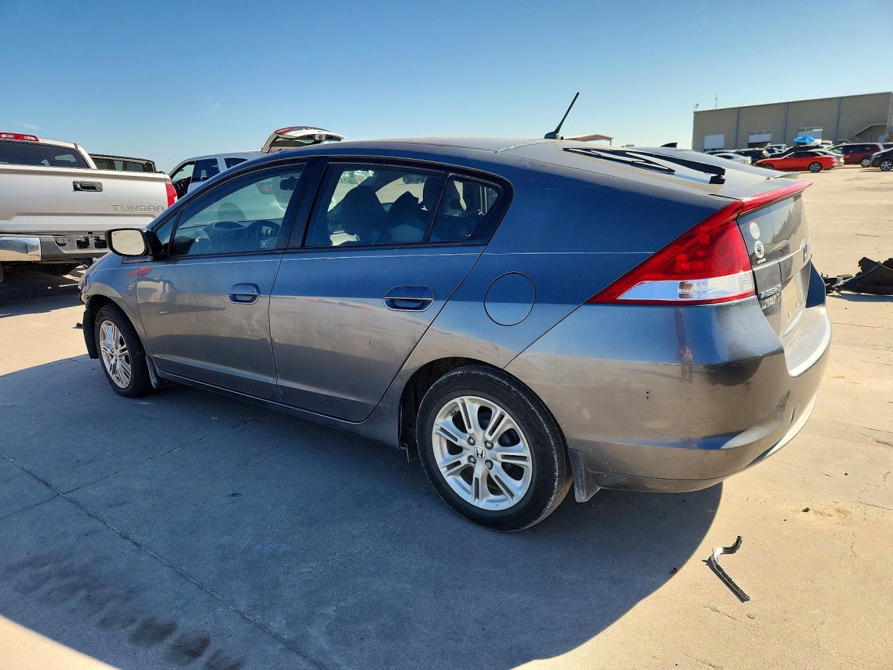 2011 Honda Insight Ex Серый vin: JHMZE2H72BS008855