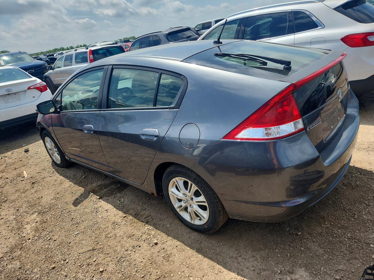 2011 Honda Insight Ex Gray vin: JHMZE2H72BS012405