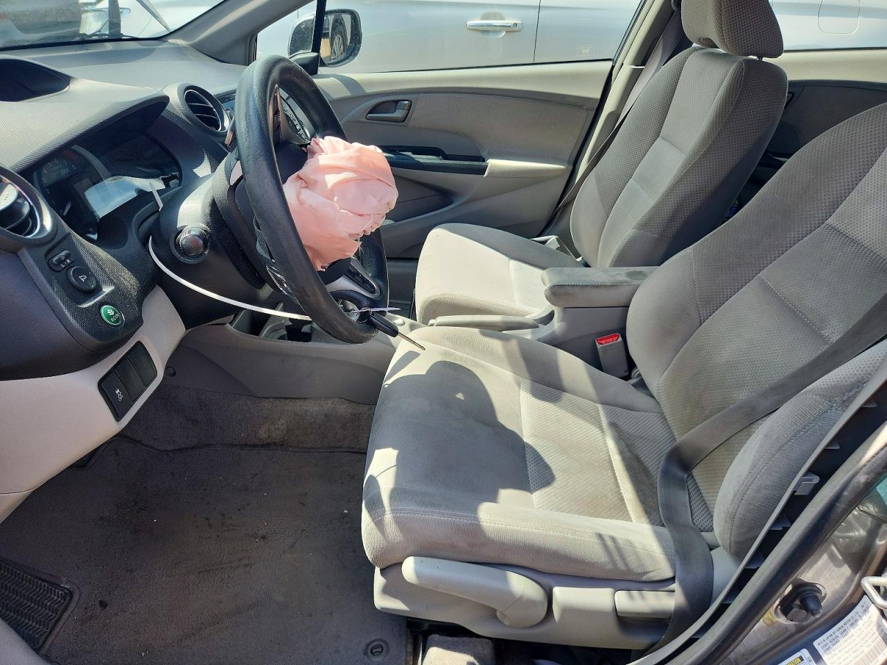 2011 Honda Insight Ex Gray vin: JHMZE2H72BS012405