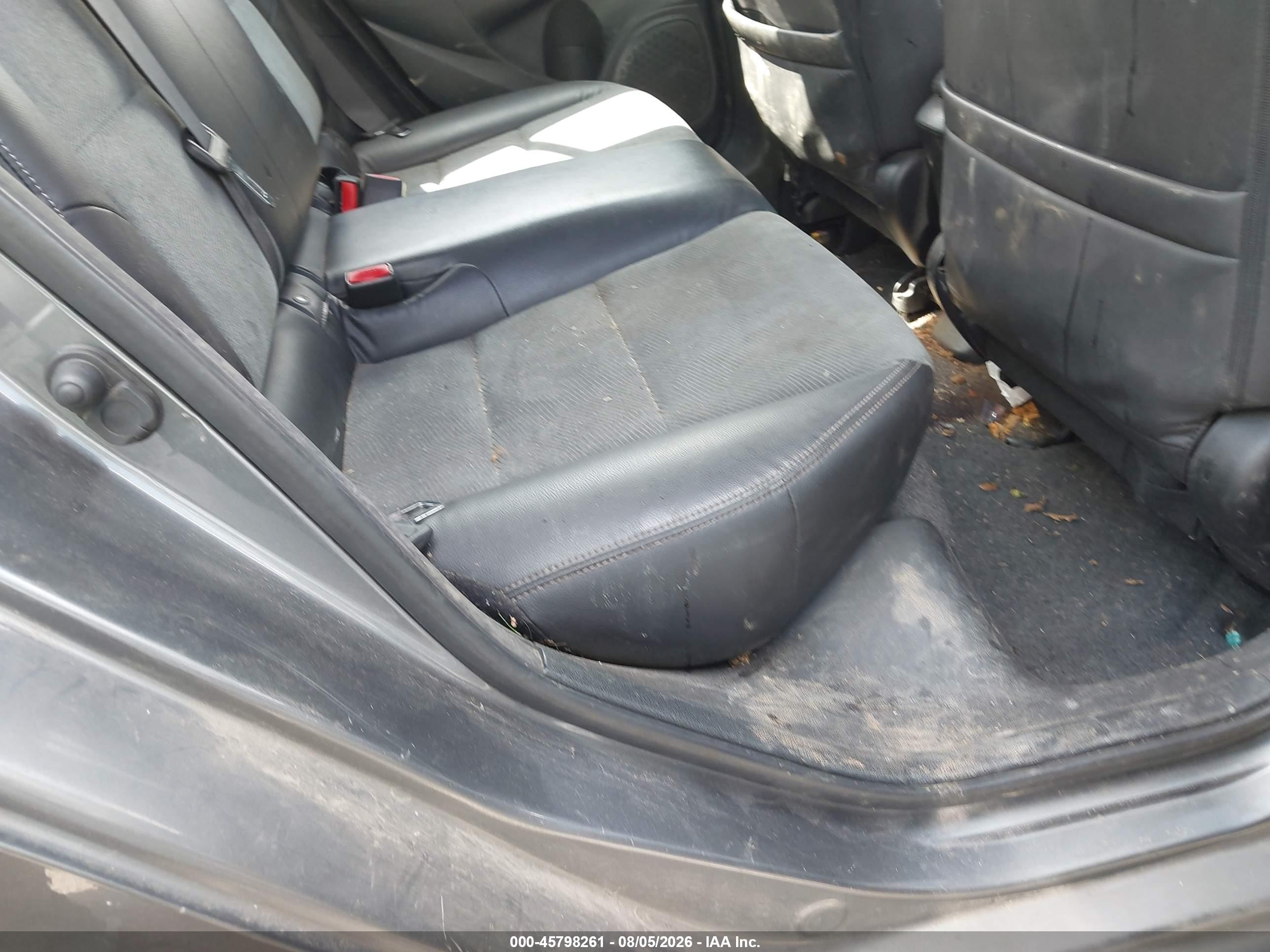 2012 Honda Insight Ex Gray vin: JHMZE2H72CS000868