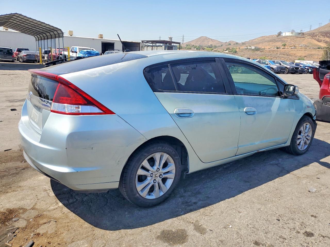 2013 Honda Insight Ex Blue vin: JHMZE2H72DS003903
