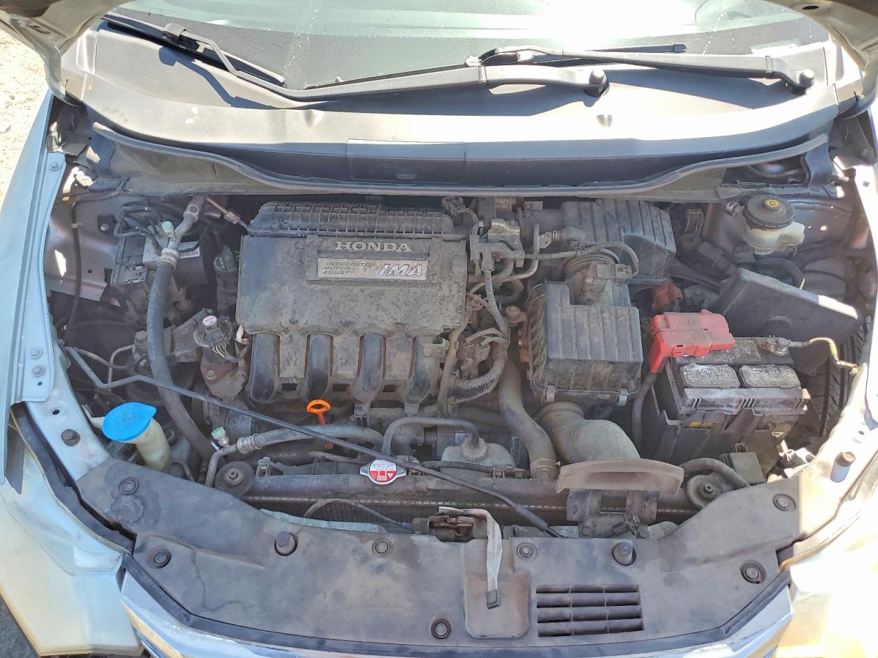 2013 Honda Insight Ex Blue vin: JHMZE2H72DS003903