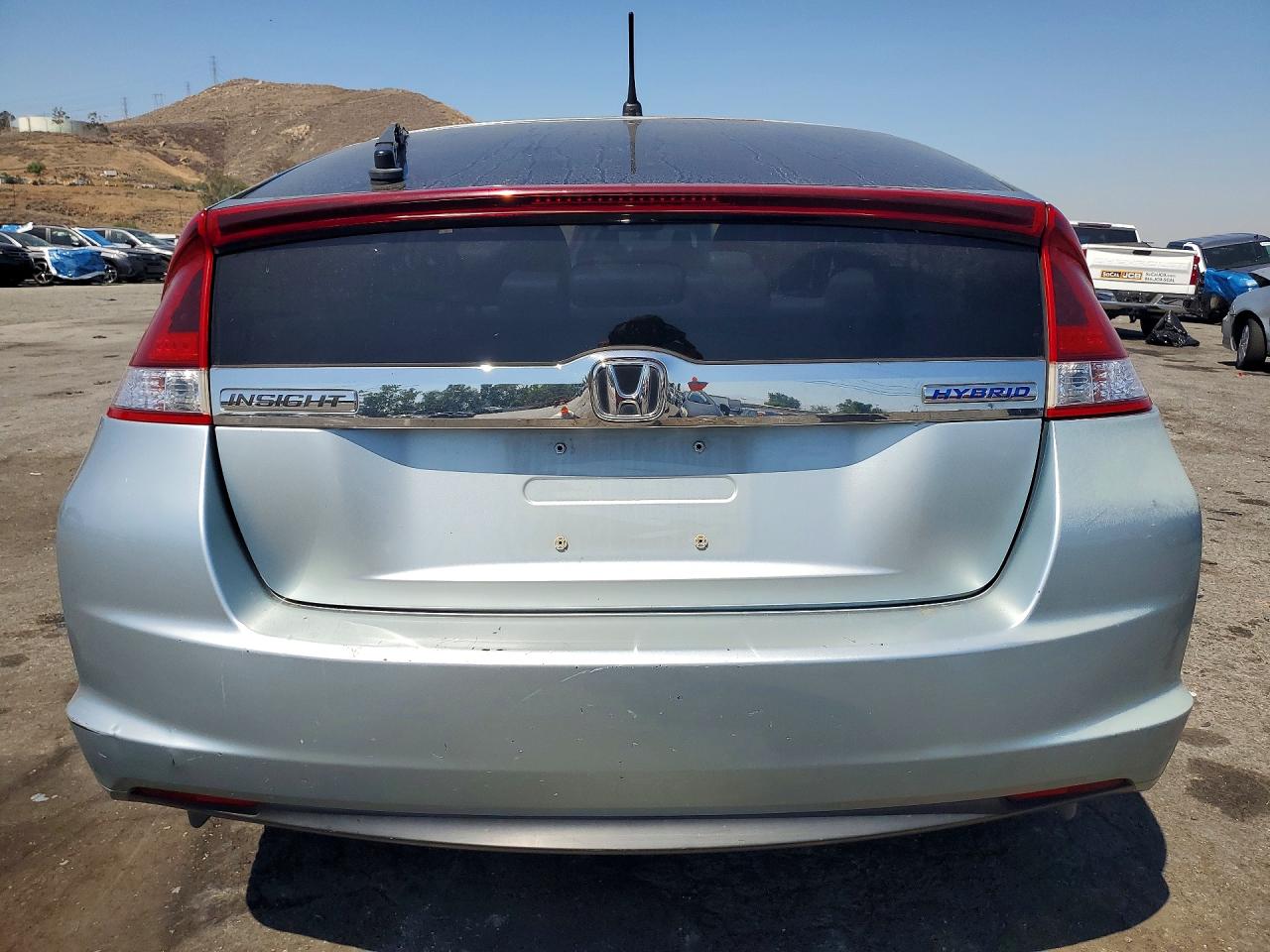2013 Honda Insight Ex Blue vin: JHMZE2H72DS003903