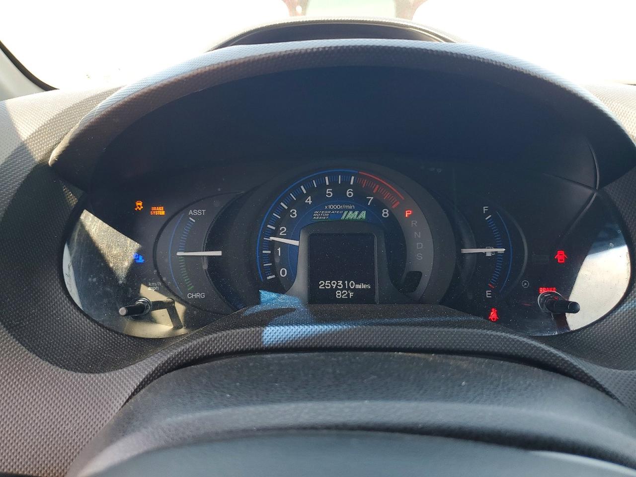 2013 Honda Insight Ex Blue vin: JHMZE2H72DS003903