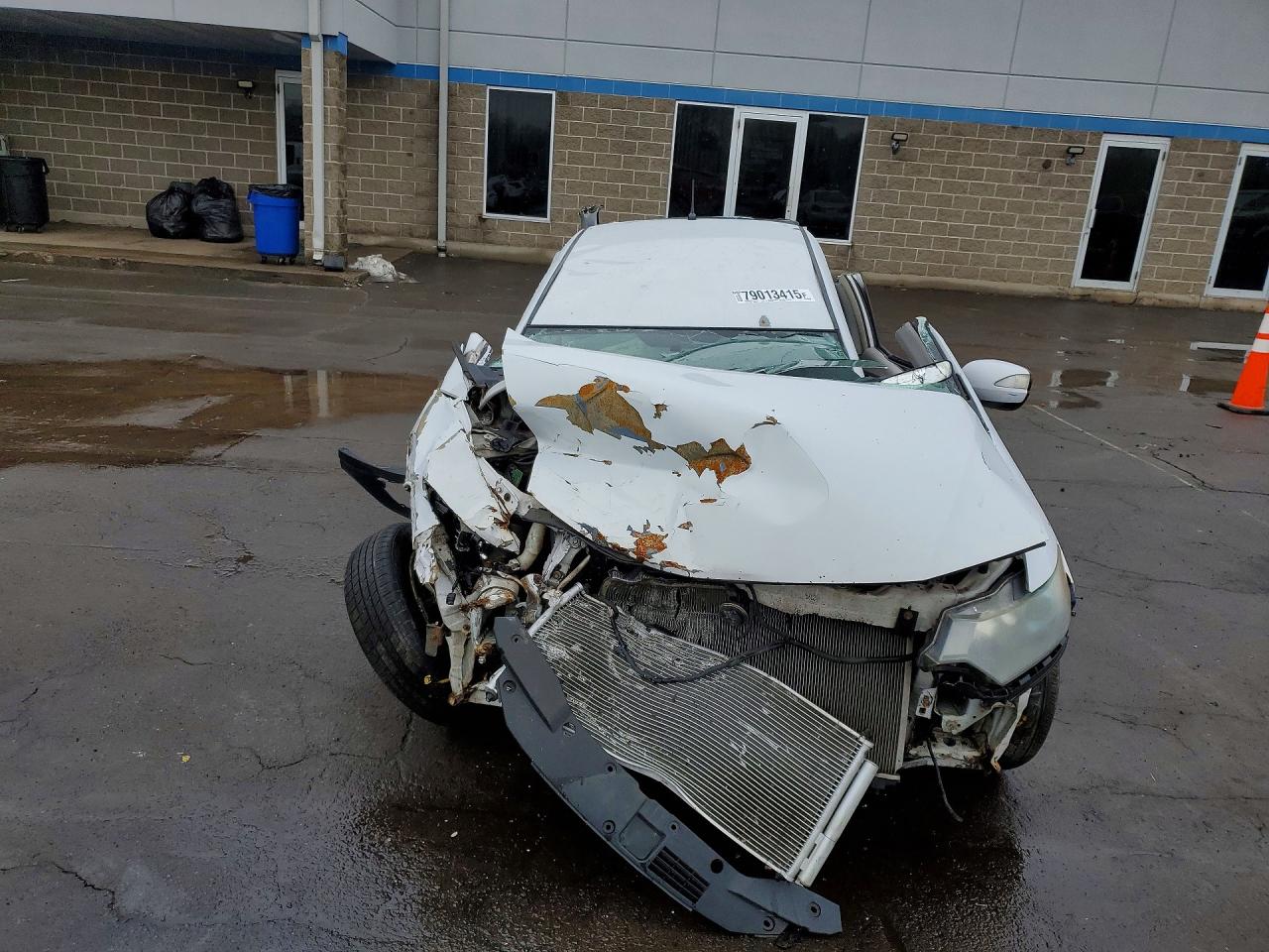 2010 Honda Insight Ex Белый vin: JHMZE2H73AS012881