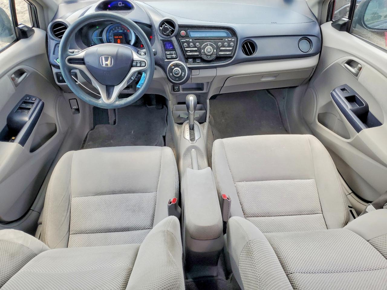 2010 Honda Insight Ex Gray vin: JHMZE2H73AS016400