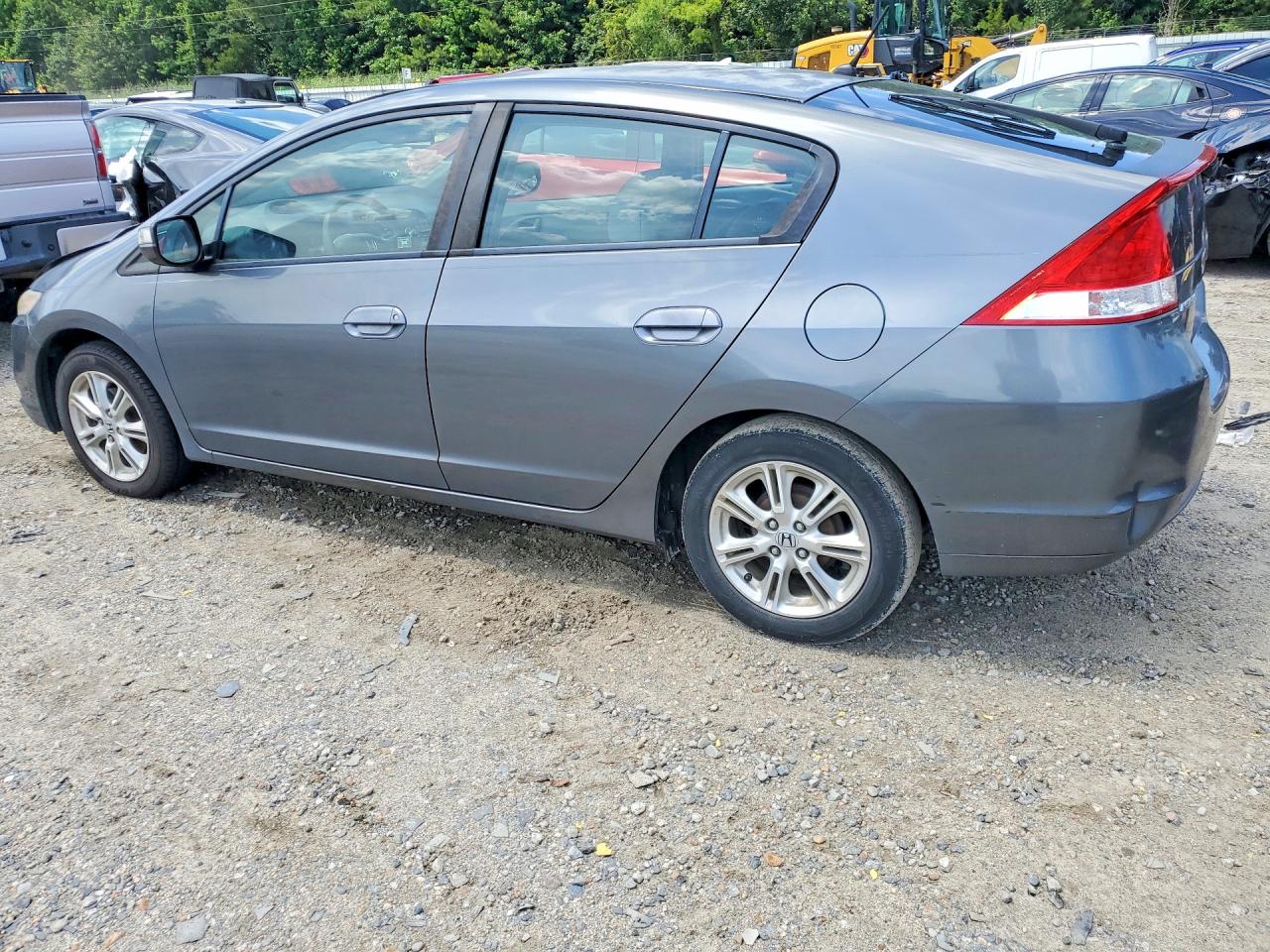 2010 Honda Insight Ex Gray vin: JHMZE2H73AS016400