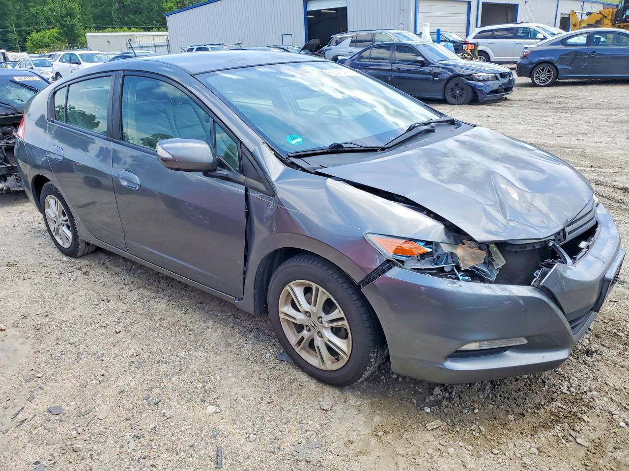 2010 Honda Insight Ex Gray vin: JHMZE2H73AS016400