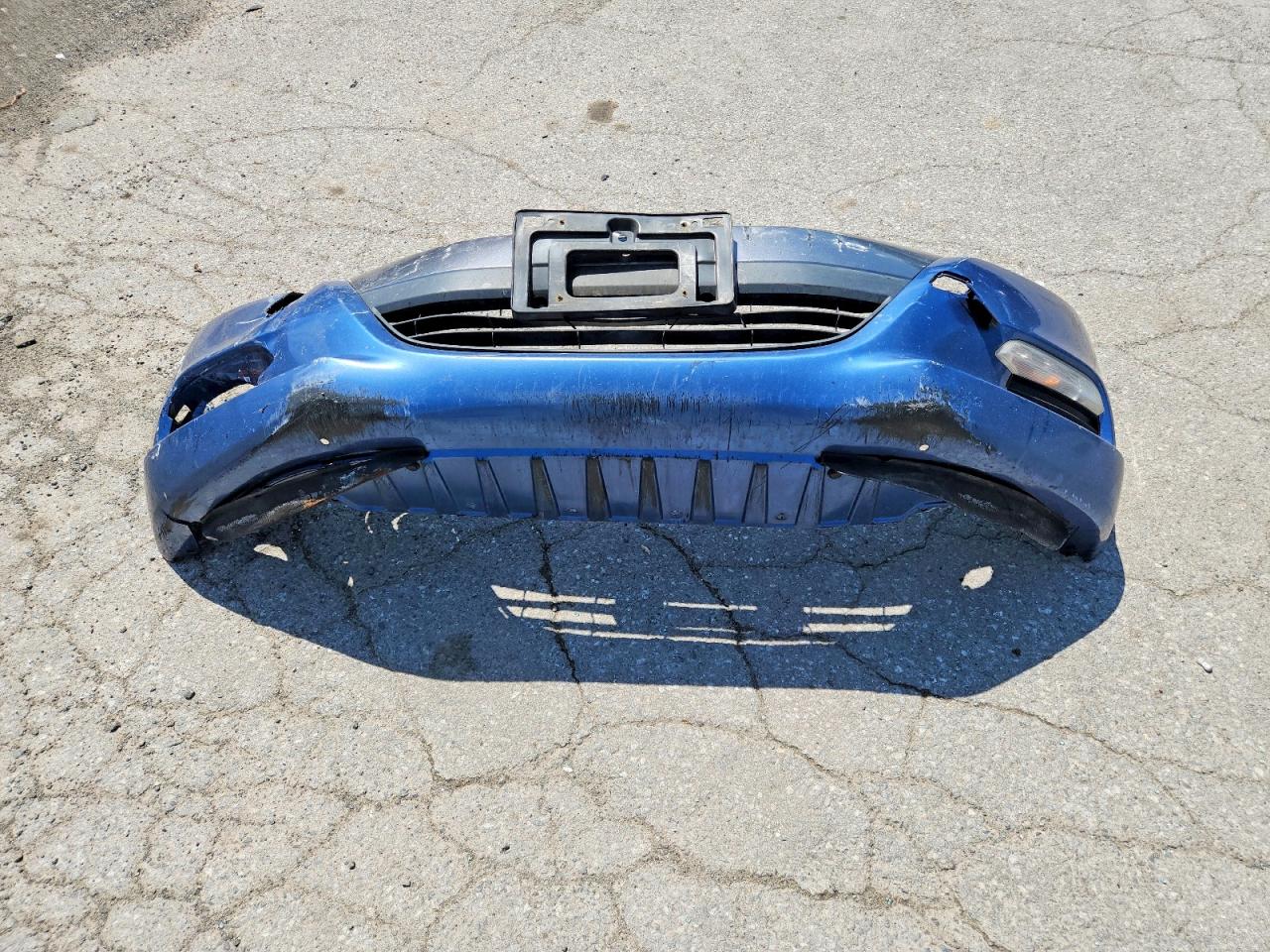 2010 Honda Insight Ex Blue vin: JHMZE2H73AS019085