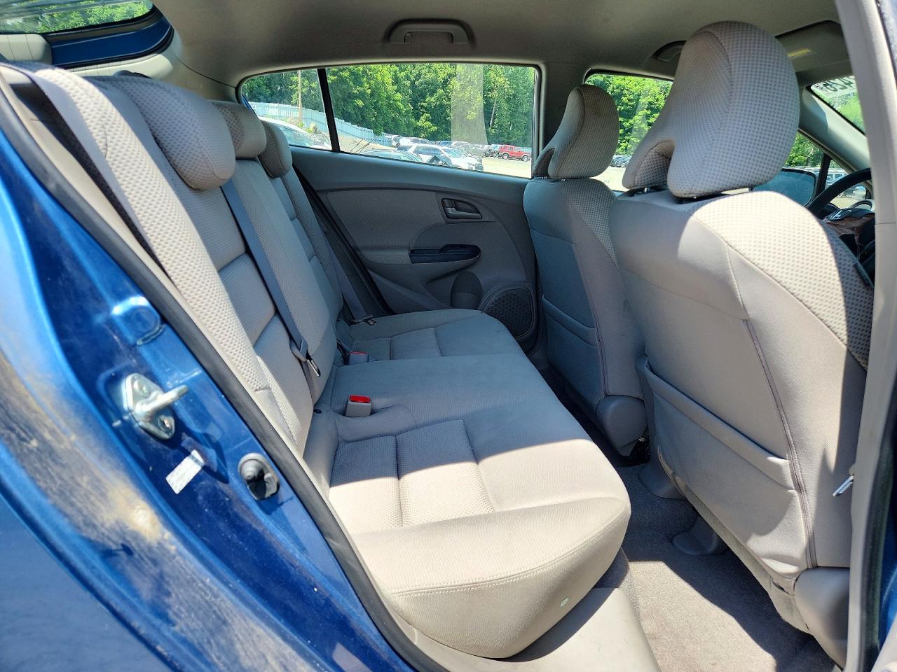 2010 Honda Insight Ex Blue vin: JHMZE2H73AS019085