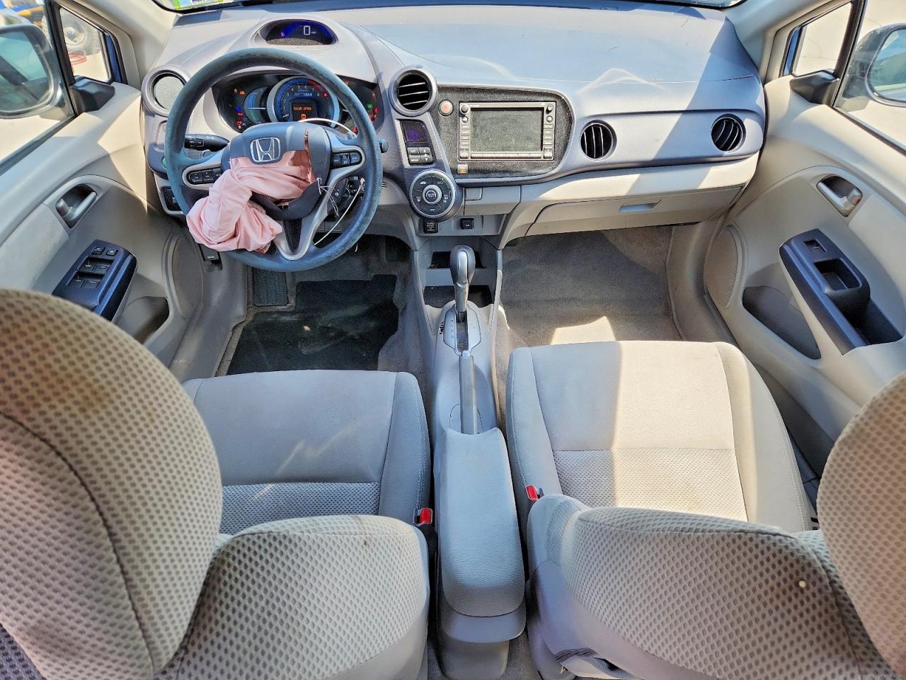 2010 Honda Insight Ex Blue vin: JHMZE2H73AS019085