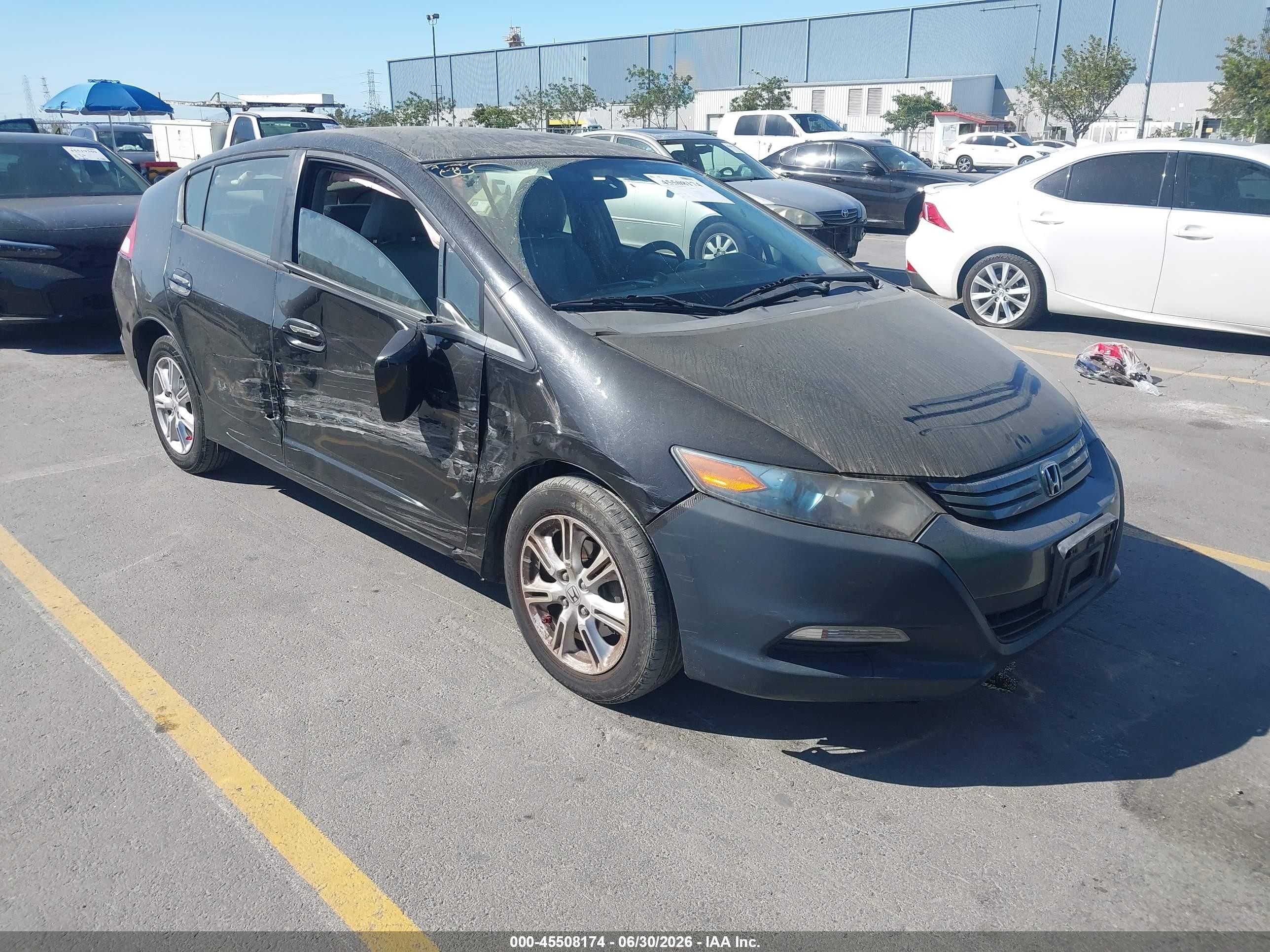 2010 Honda Insight Ex Black vin: JHMZE2H73AS027445