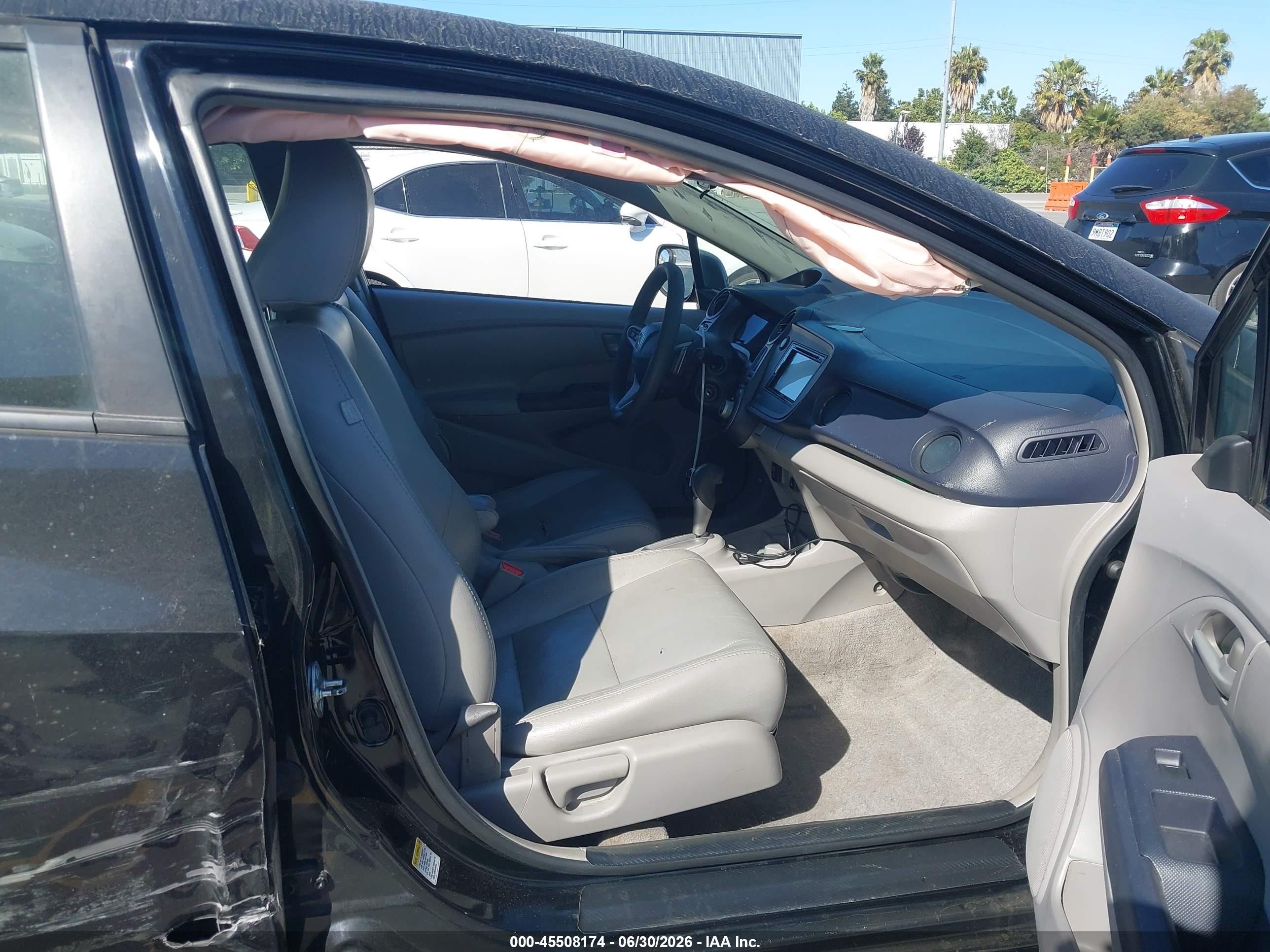 2010 Honda Insight Ex Black vin: JHMZE2H73AS027445