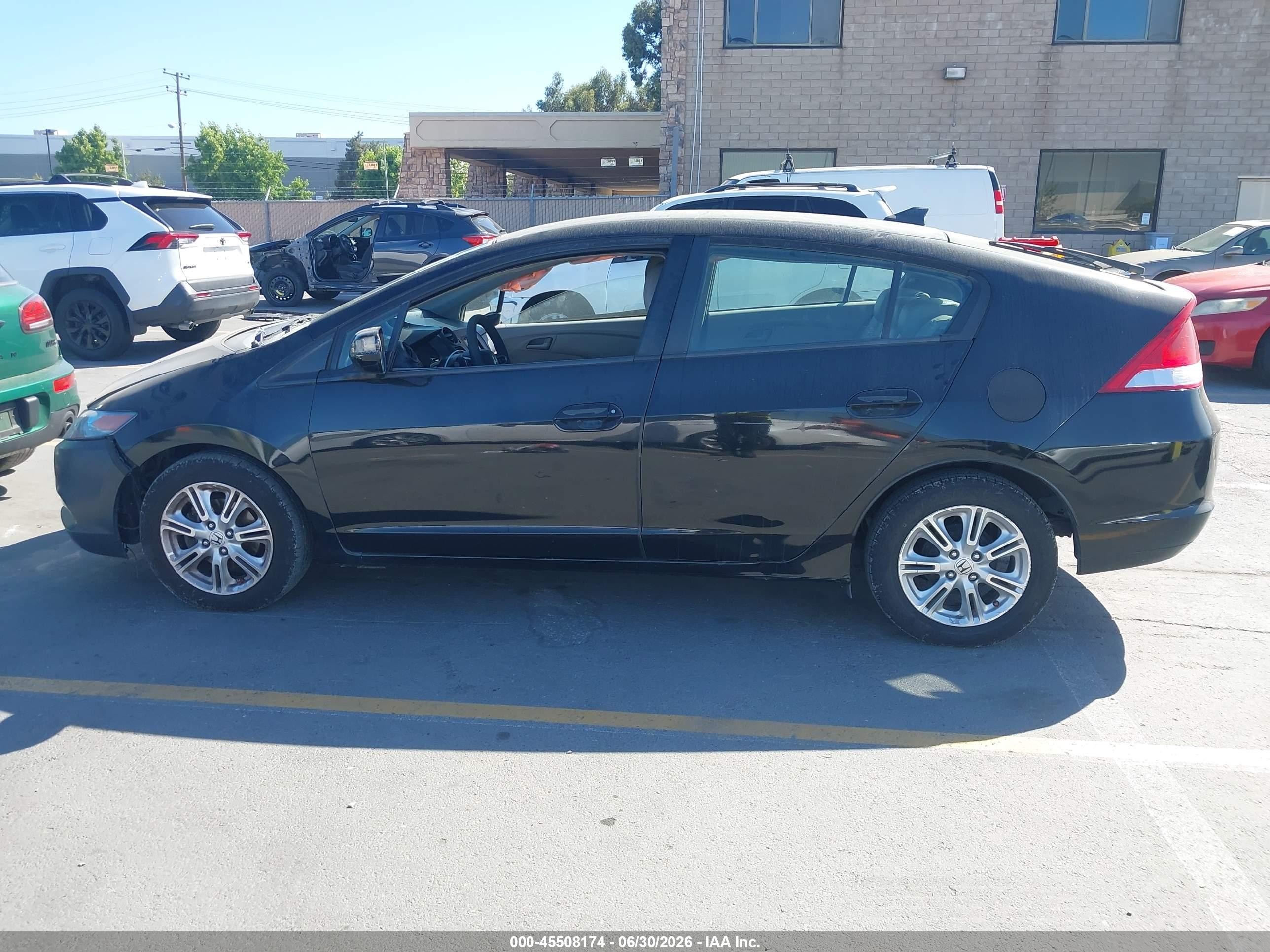 2010 Honda Insight Ex Black vin: JHMZE2H73AS027445