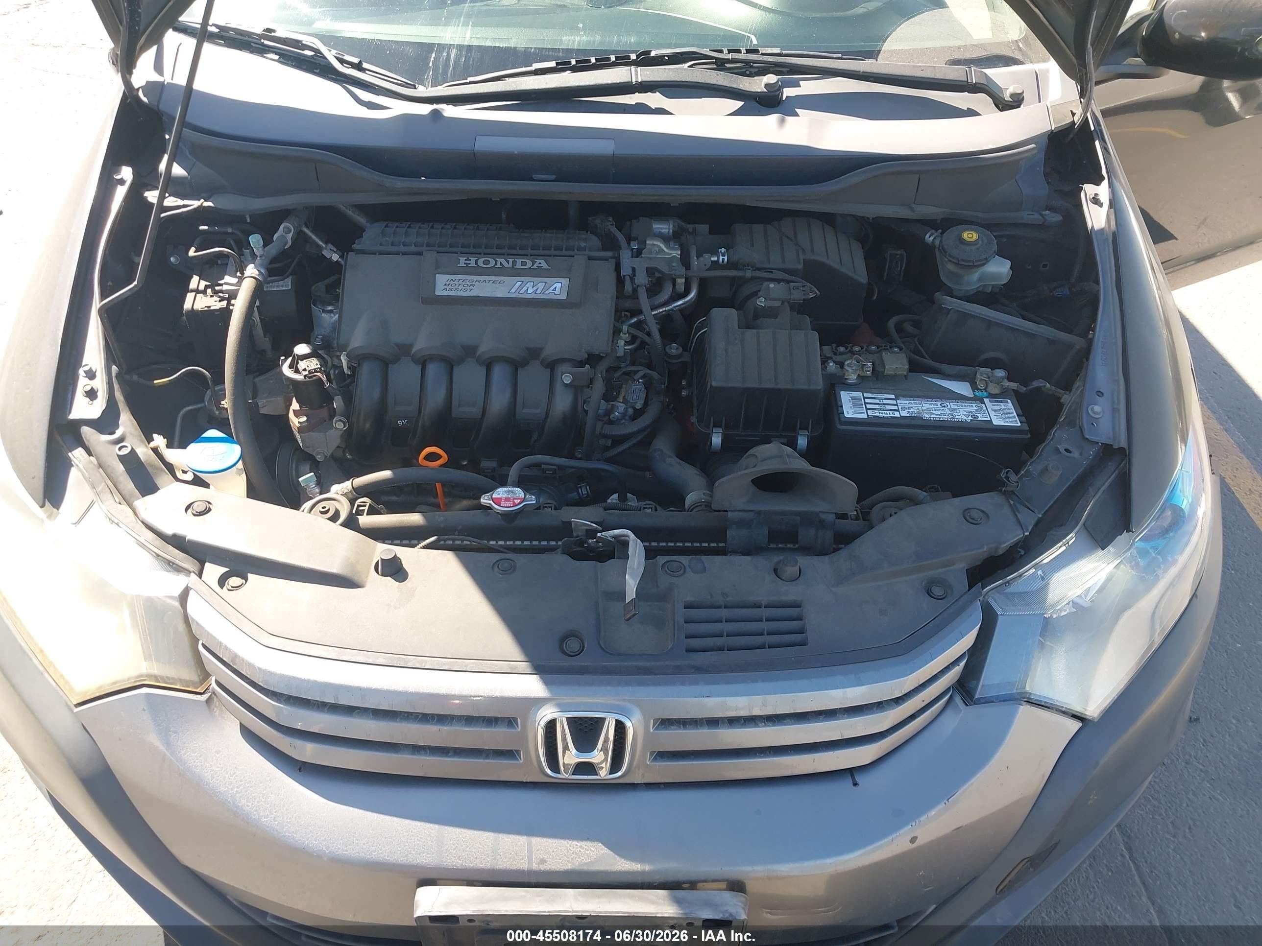 2010 Honda Insight Ex Black vin: JHMZE2H73AS027445